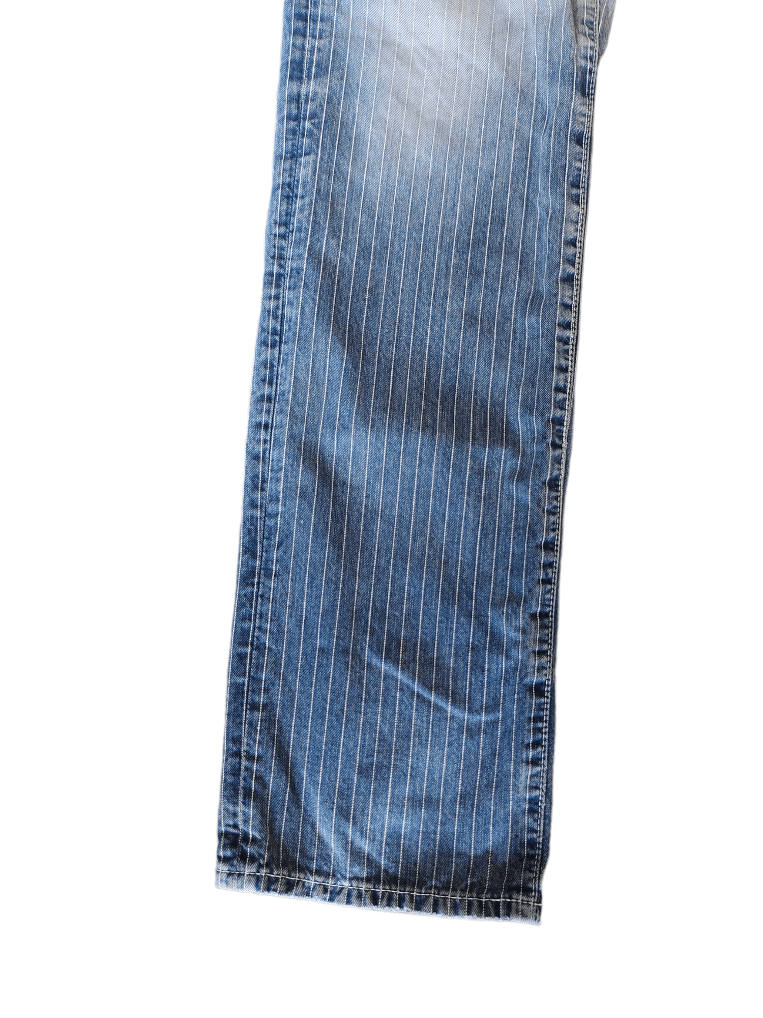 Backbone Vintage Backbone Japan Wabash Distressed Denim Pants Size US 32 / EU 48 - 12 Thumbnail