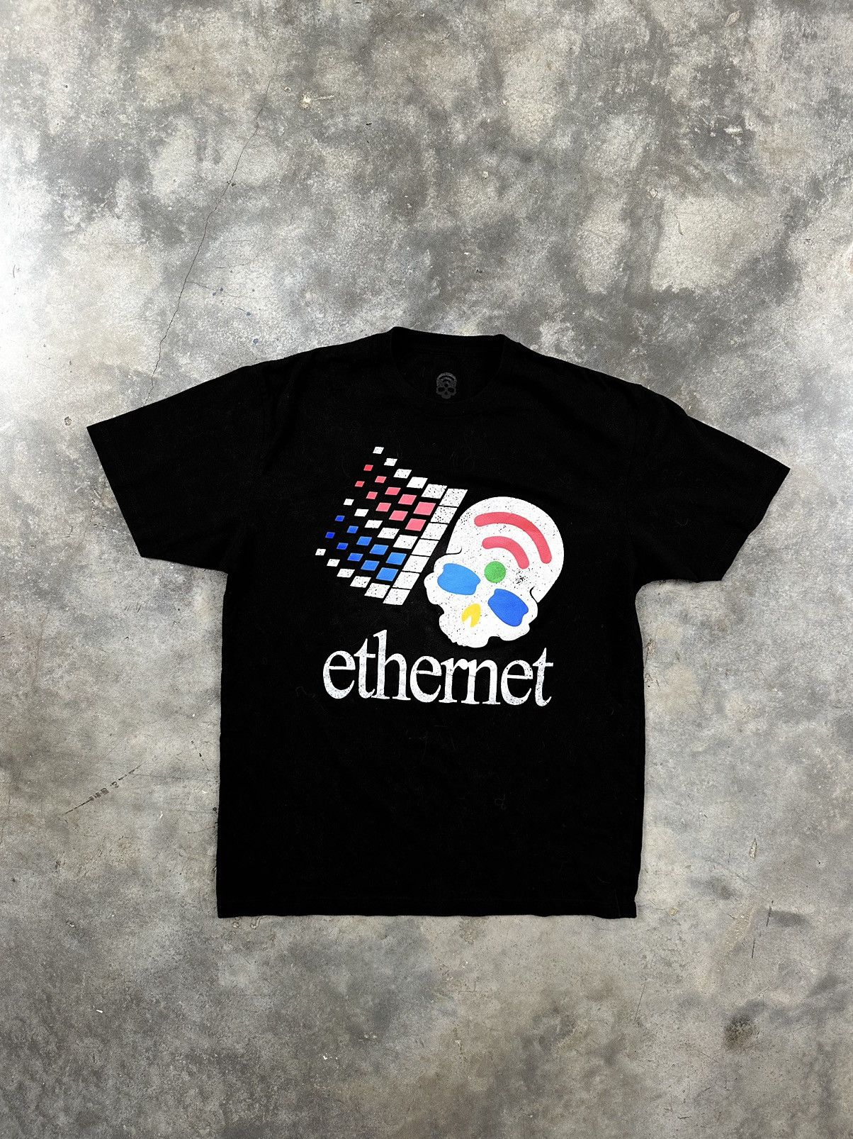 Other Wifisfuneral Ethernet Mixtape Skull Windows Tee Black Size US L / EU 52-54 / 3 - 1 Thumbnail