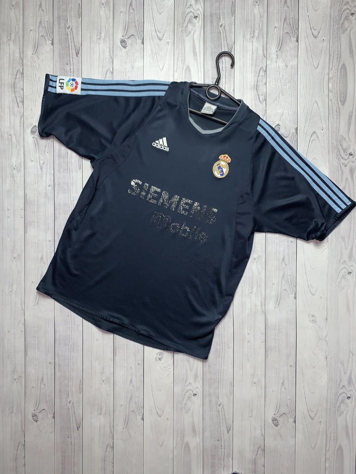 Soccer jersey vintage Real Madrid size cheapest L