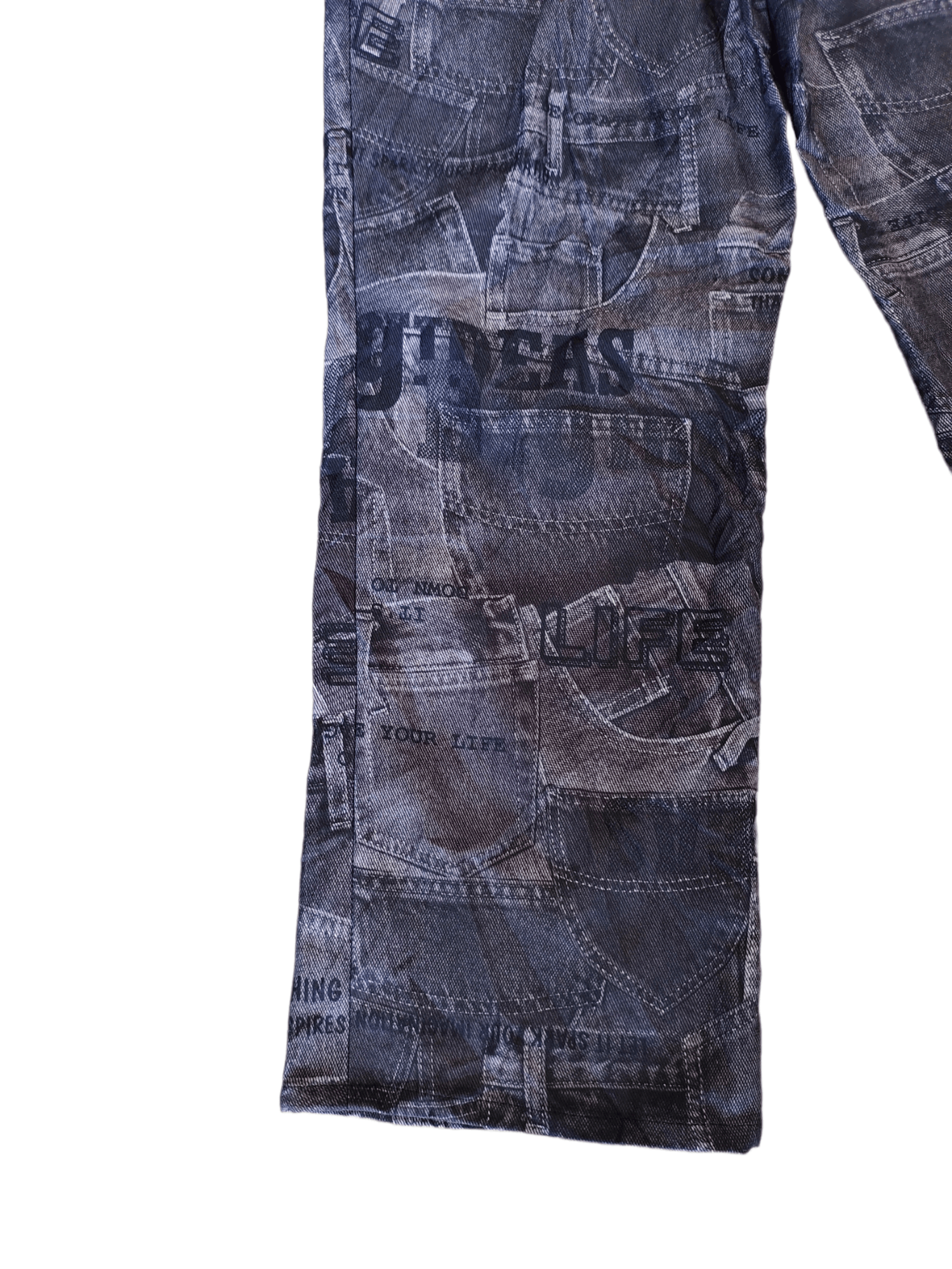 Hysteric Glamour 🇯🇵 Vintage SOUBI COLLECTION Fullprint Baggy Pants Size US 32 / EU 48 - 5 Thumbnail