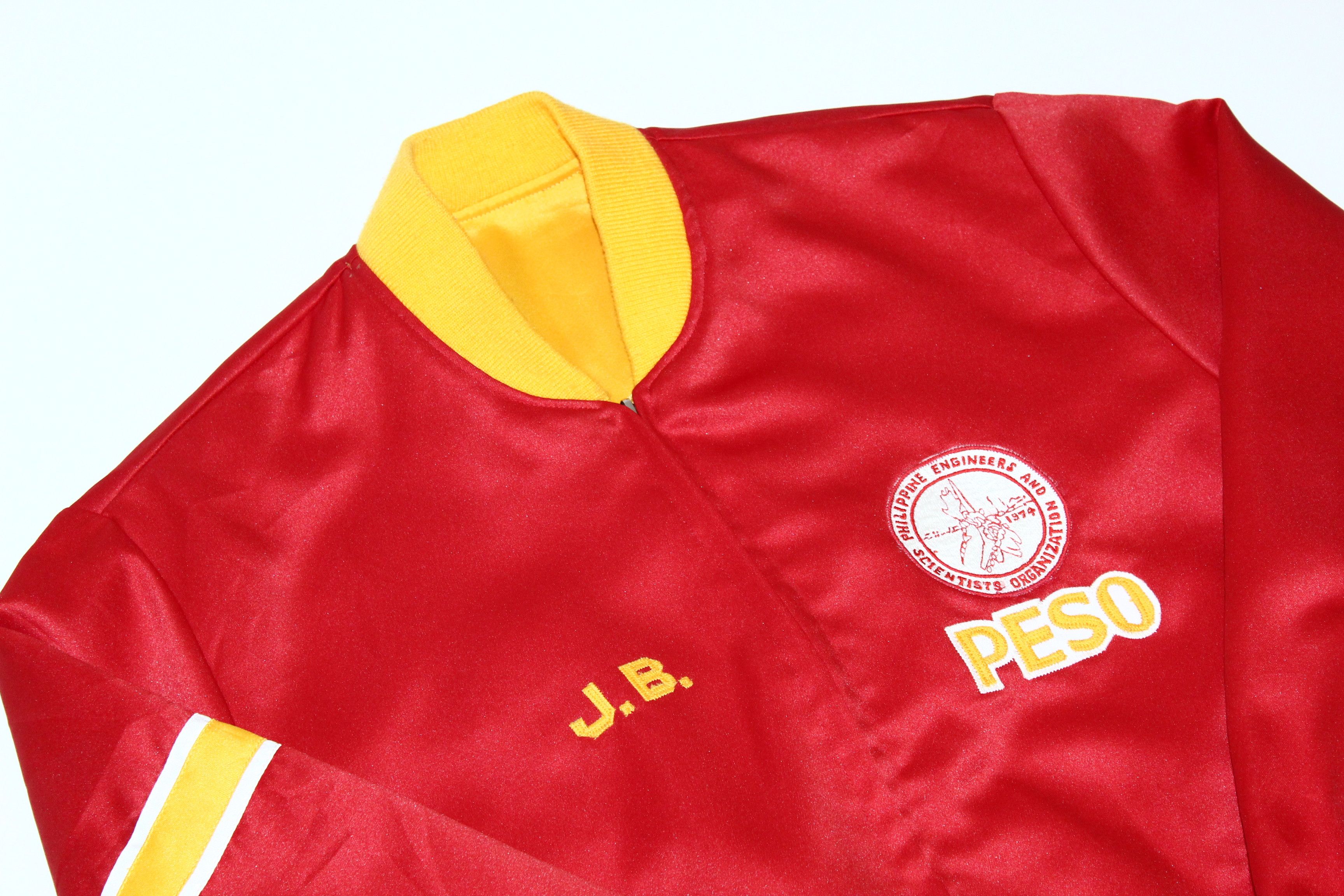 Peso 🔥RARE VTG🔥 PESO Chicago Reversible Varsity Bomber Jacket Size US L / EU 52-54 / 3 - 7 Thumbnail