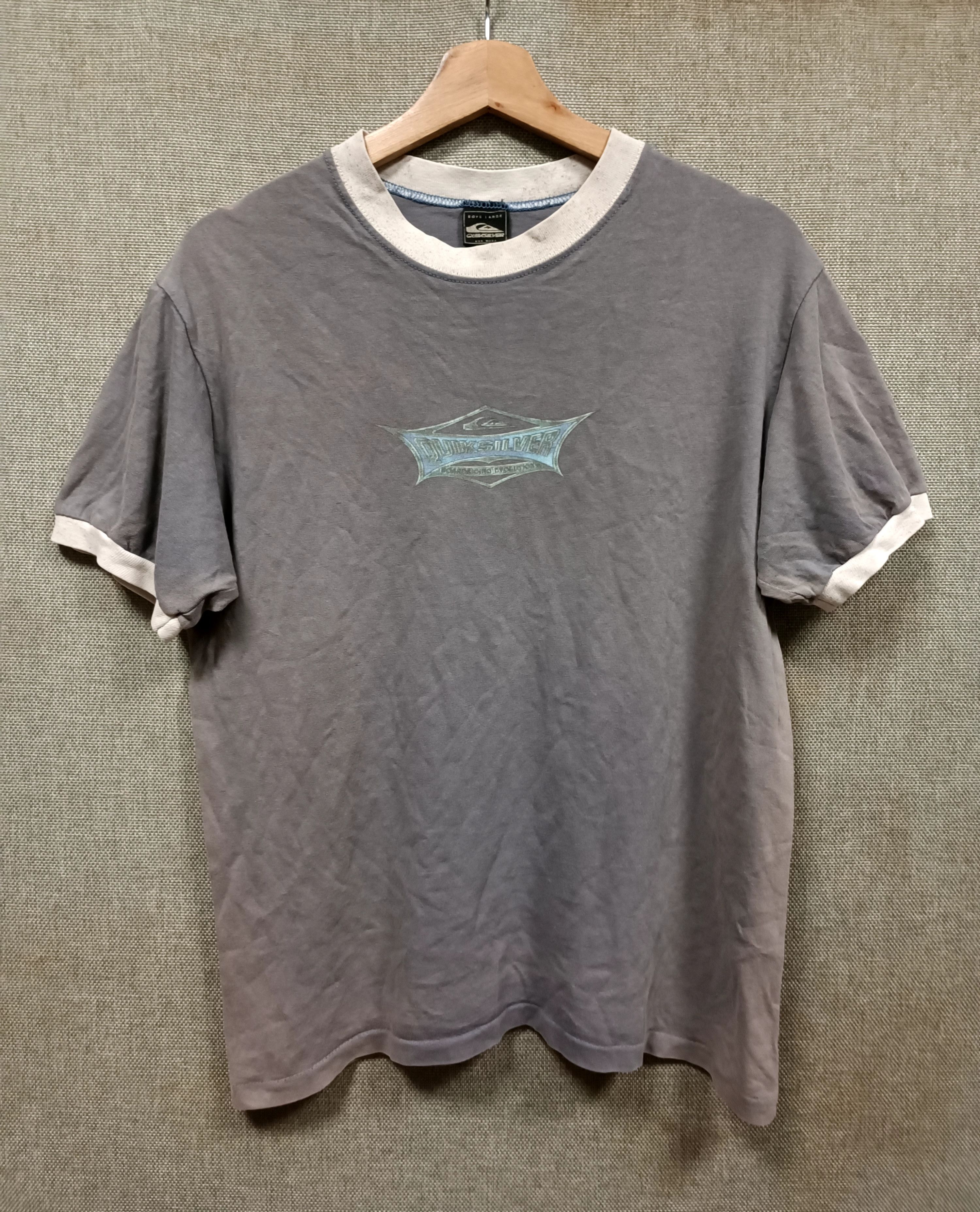 Quiksilver × Vintage vintage t shirt quiksilver Size US S / EU 44-46 / 1 - 1 Thumbnail