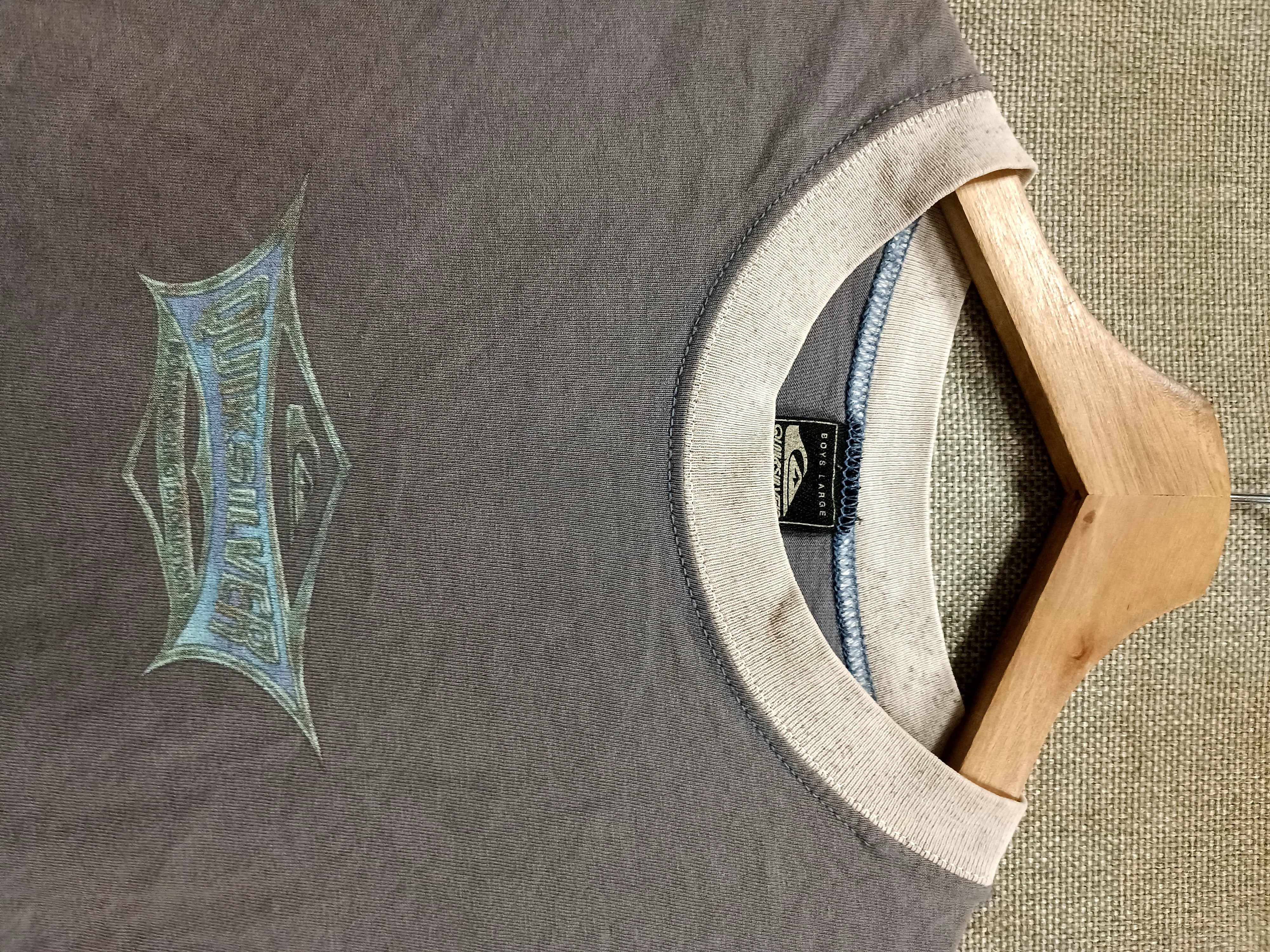 Quiksilver × Vintage vintage t shirt quiksilver Size US S / EU 44-46 / 1 - 2 Thumbnail