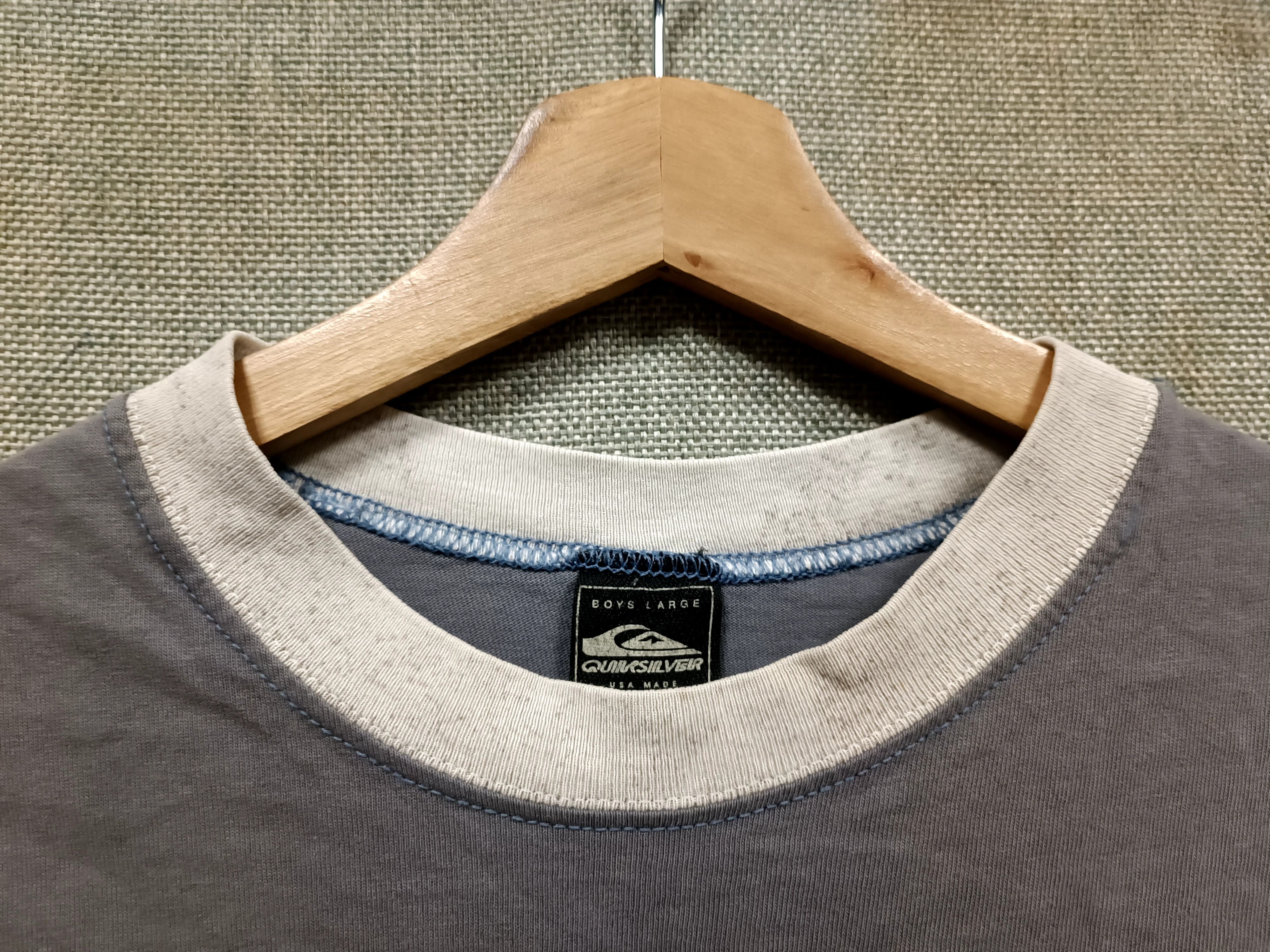 Quiksilver × Vintage vintage t shirt quiksilver Size US S / EU 44-46 / 1 - 3 Thumbnail