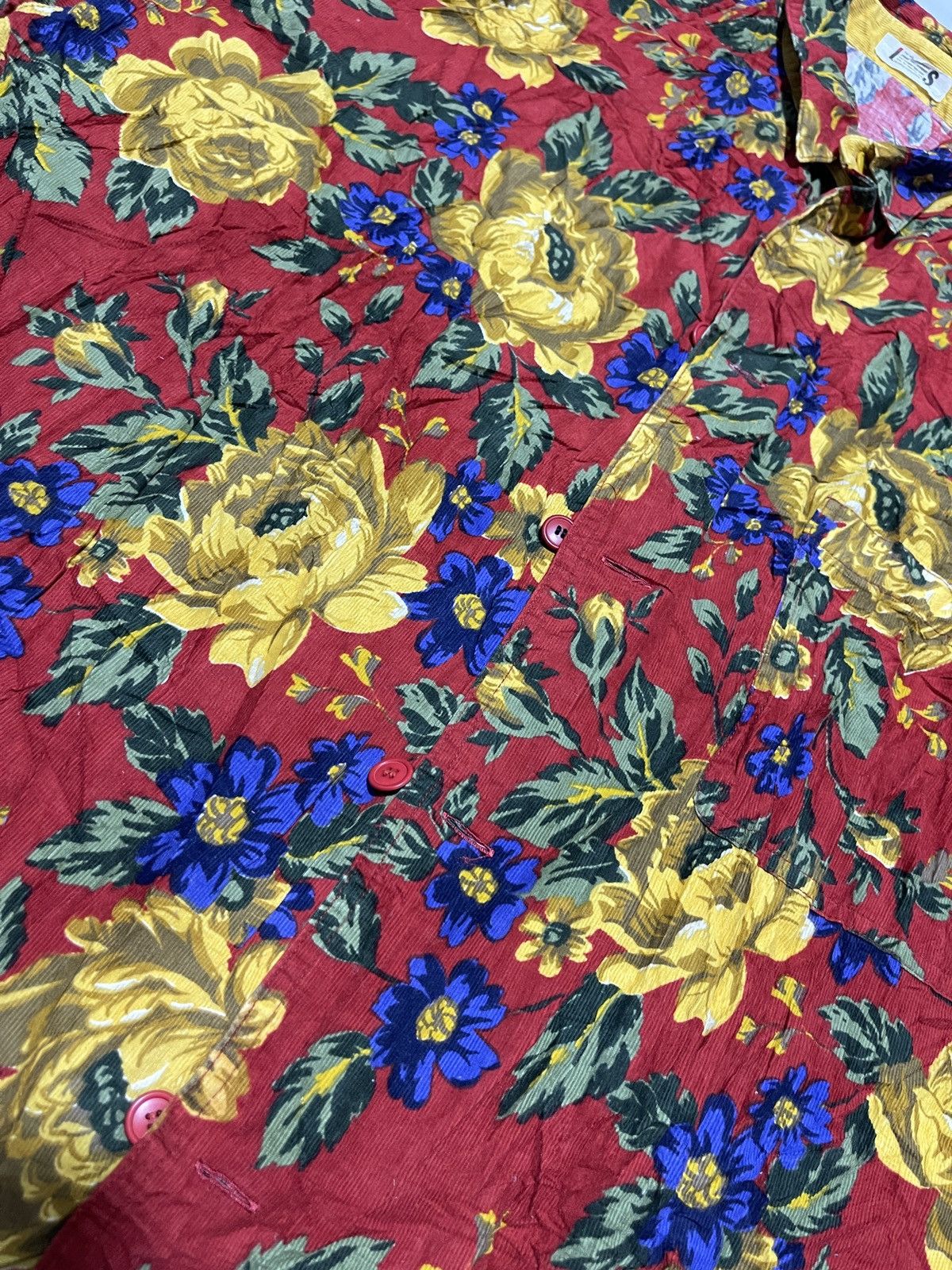 Issey Miyake Vintage Issey Sport Issey Miyake Floral Boxy Button Up Size US L / EU 52-54 / 3 - 9 Thumbnail
