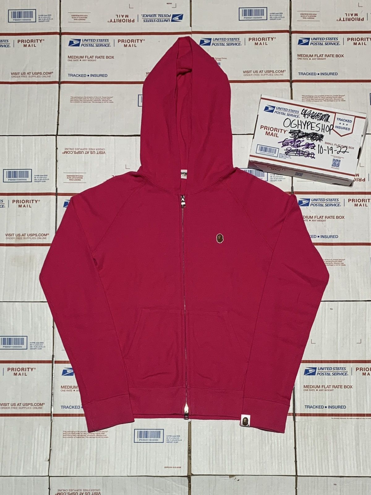 Bape Hoodie and Milo Bag
