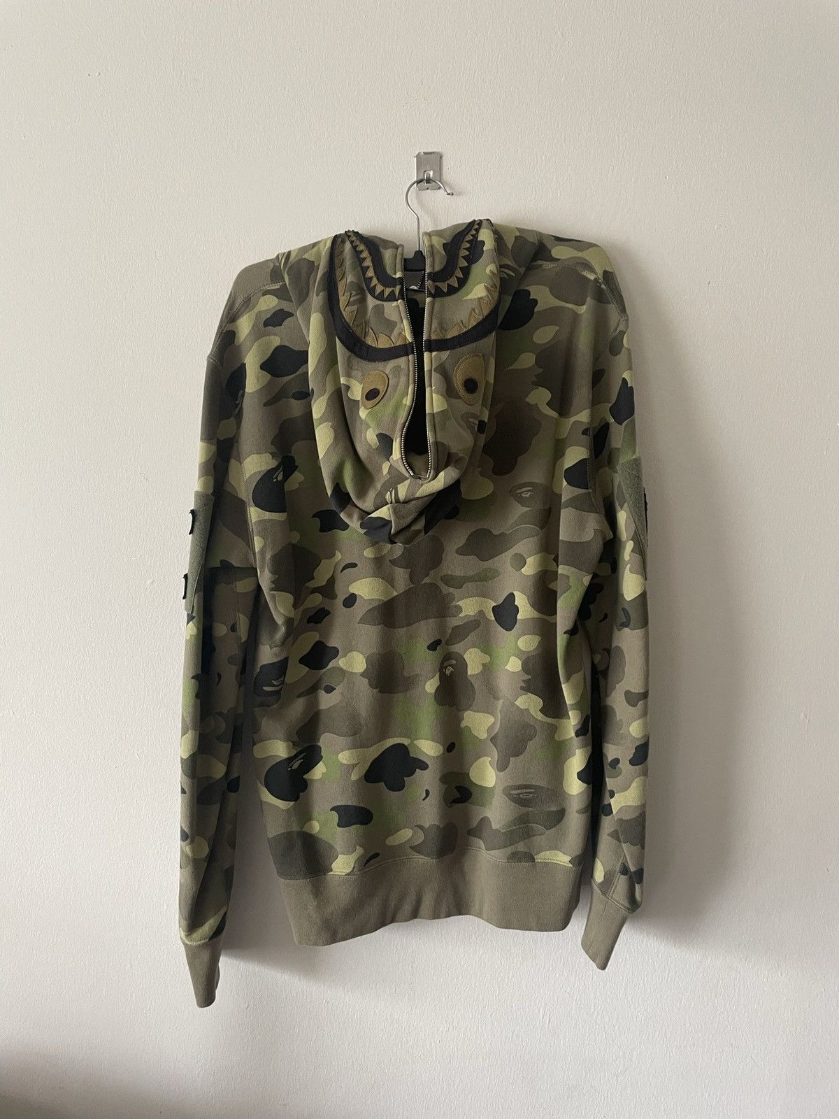 Bape X Undefeated Shark Hoodie Grailed