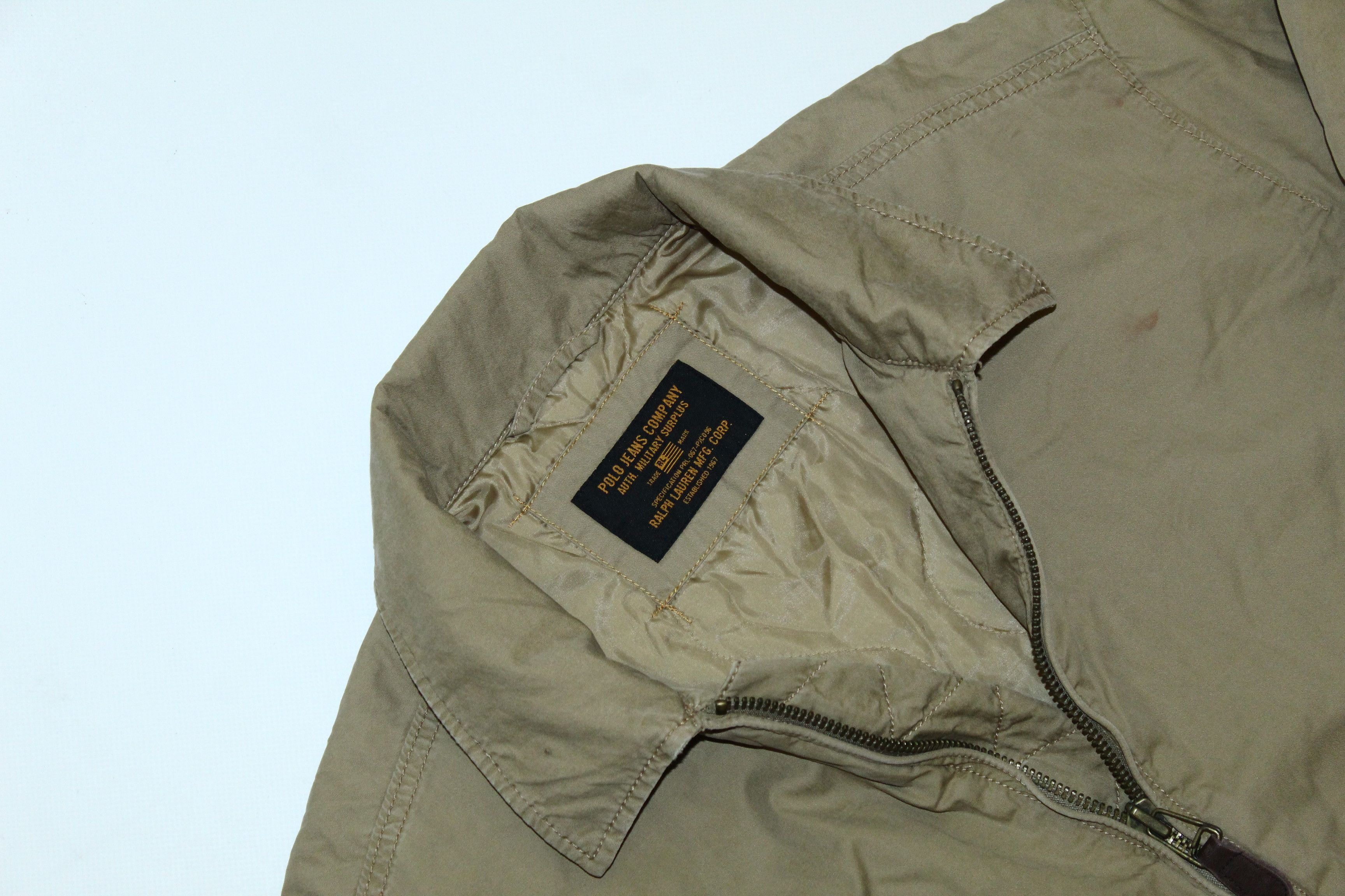 Polo Ralph Lauren Vtg Polo Jeans Co. Ralph Lauren Surplus Bomber Jacket Size US L / EU 52-54 / 3 - 7 Thumbnail
