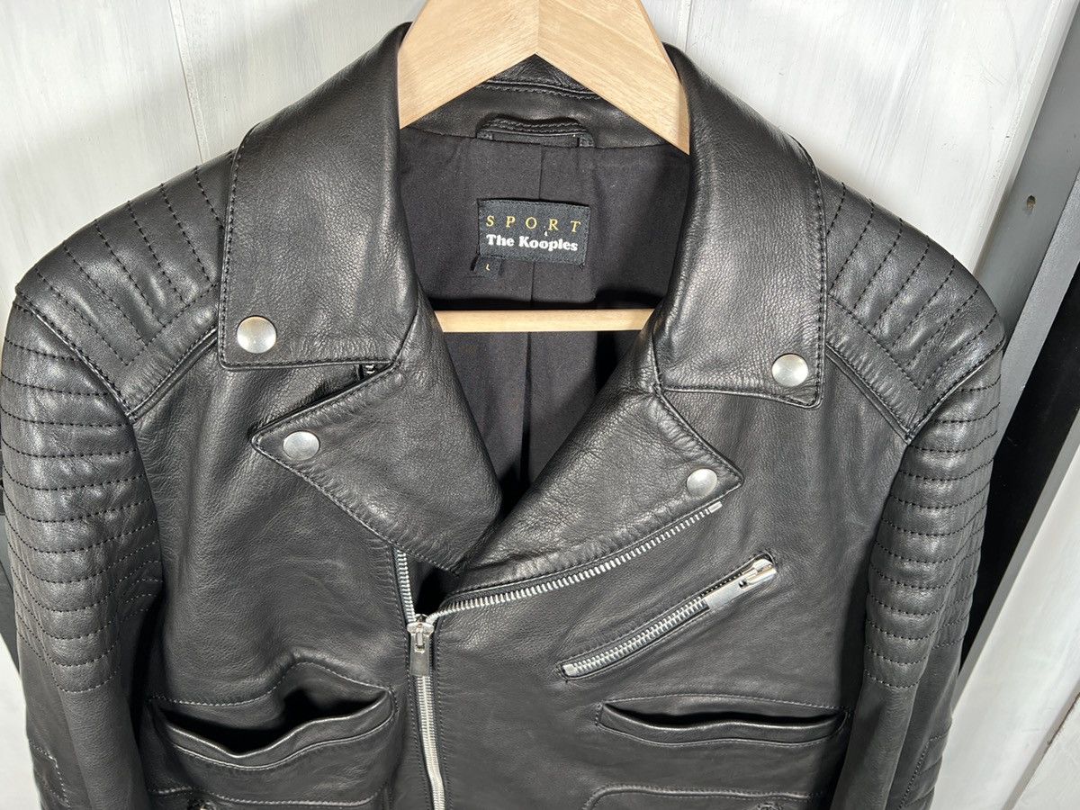 The Kooples Heavy Moto Jacket, New & Unique! Size US L / EU 52-54 / 3 - 4 Thumbnail