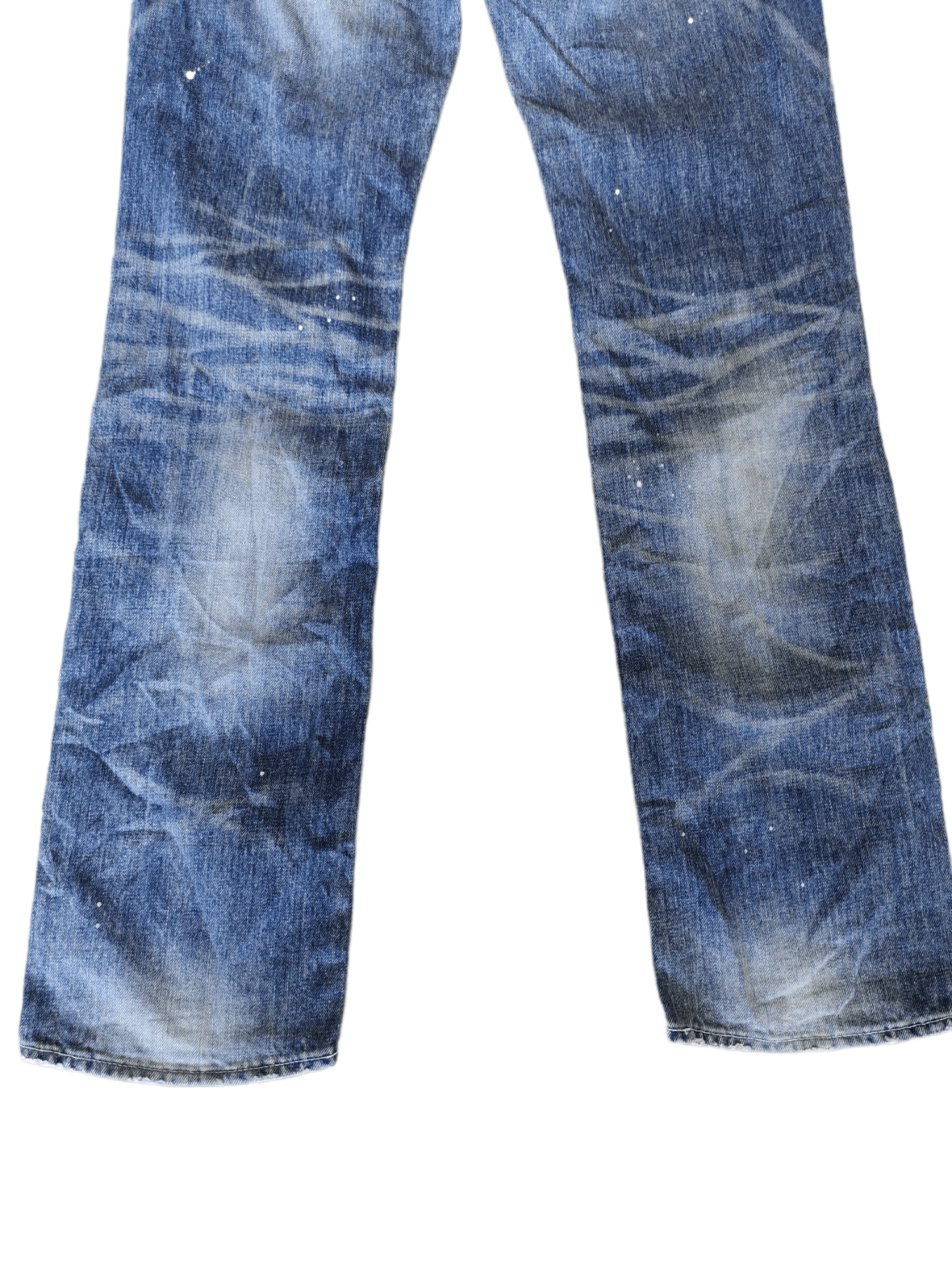 Hysteric Glamour × Undercover Japanese Brand MURDER LICENSE Painted Distress Denim Jeans Size US 30 / EU 46 - 7 Thumbnail