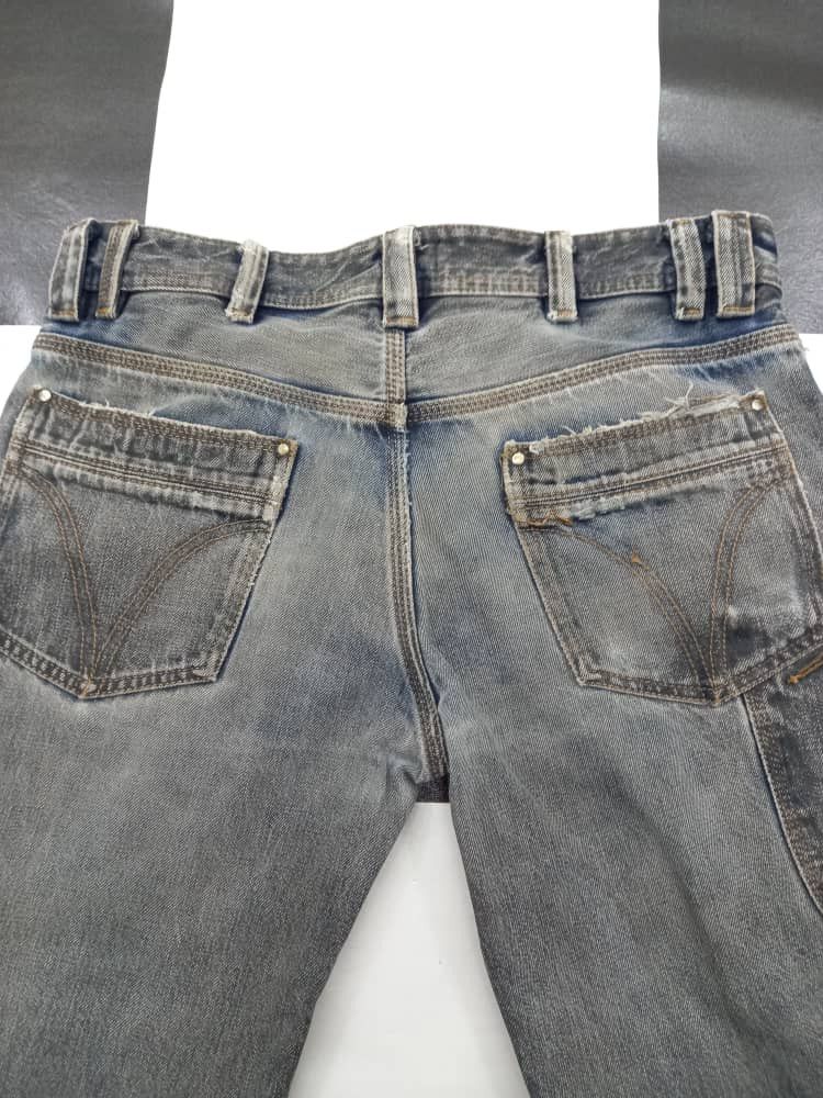 Dolce & Gabbana Dolce & Gabbana Distressed Denim Size US 33 - 11 Thumbnail
