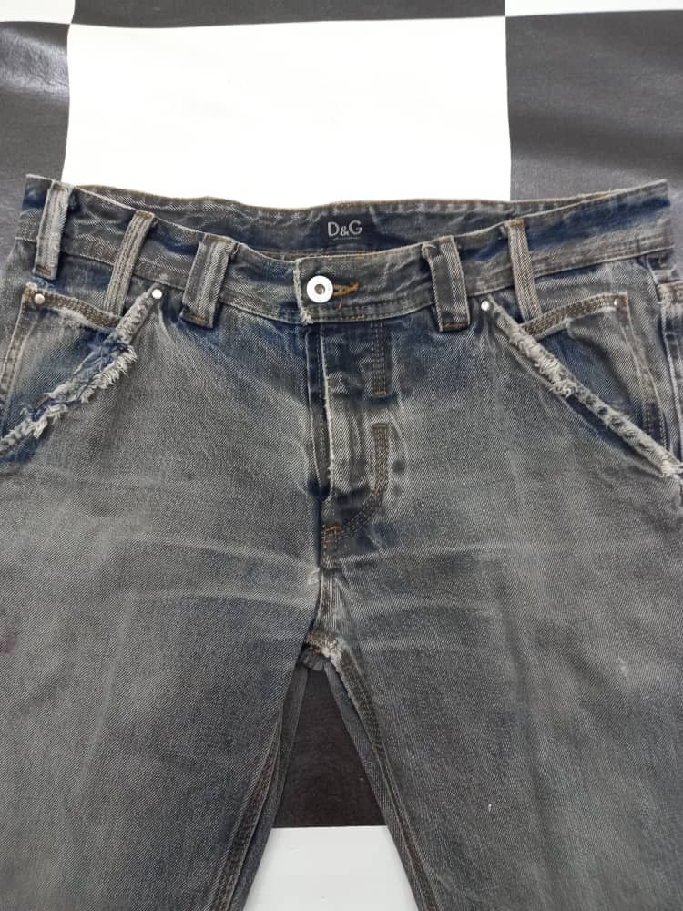 Dolce & Gabbana Dolce & Gabbana Distressed Denim Size US 33 - 6 Thumbnail