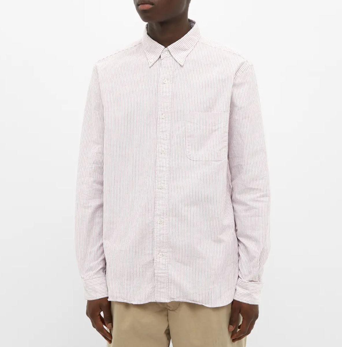 B.D Oxford Candy Stripe