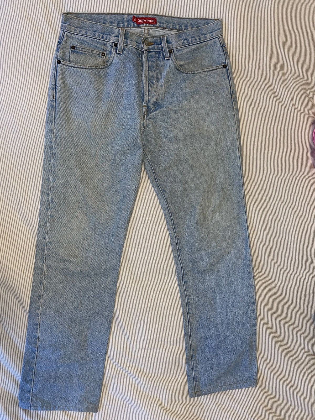 Supreme Stone Washed Star Denim Jeans