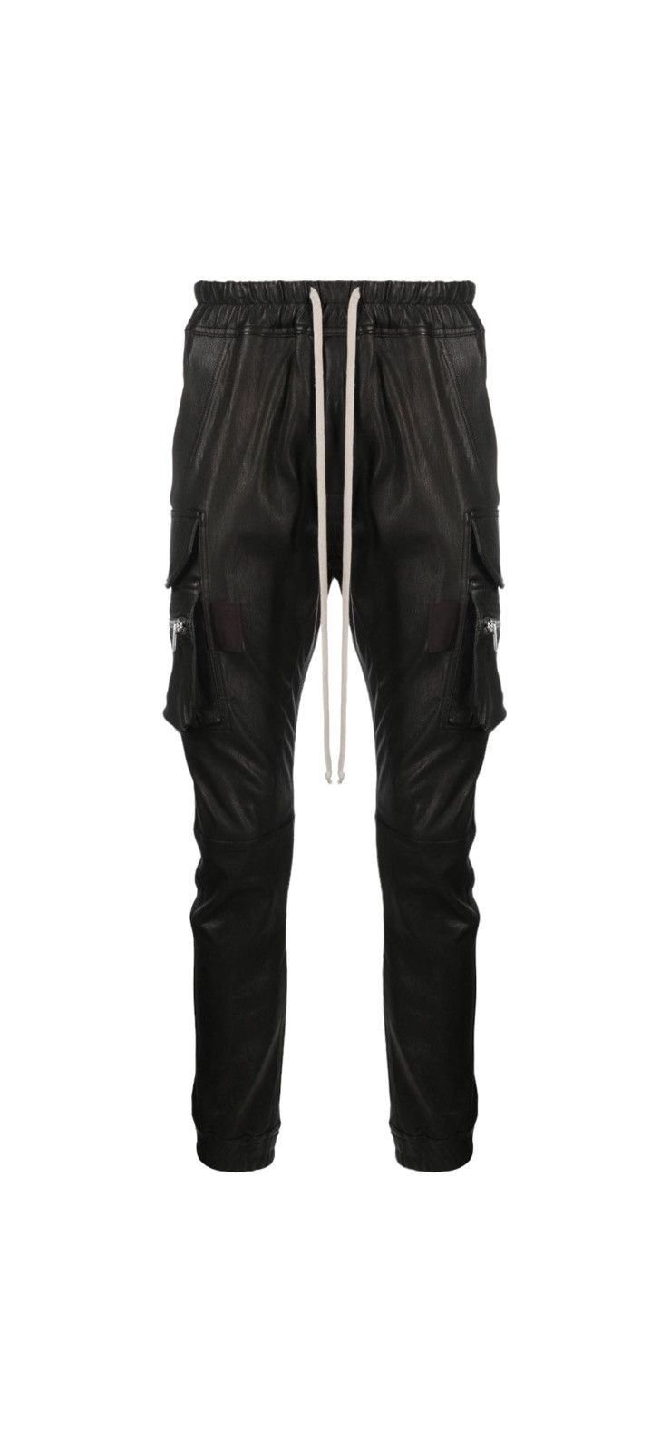 Rick Owens Rick Owens Mastodon Leather Cargo Pants | Grailed