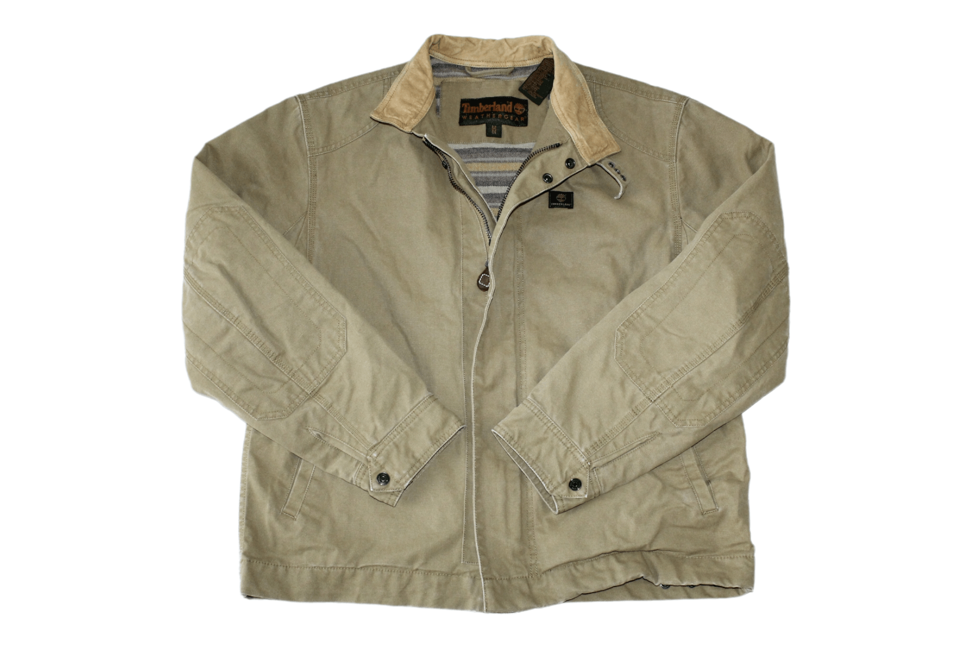 Stussy × Timberland 🔥 VTG 🔥 Timberland Canvas Denim Wool Lined Western Jacket Size US L / EU 52-54 / 3 - 1 Thumbnail
