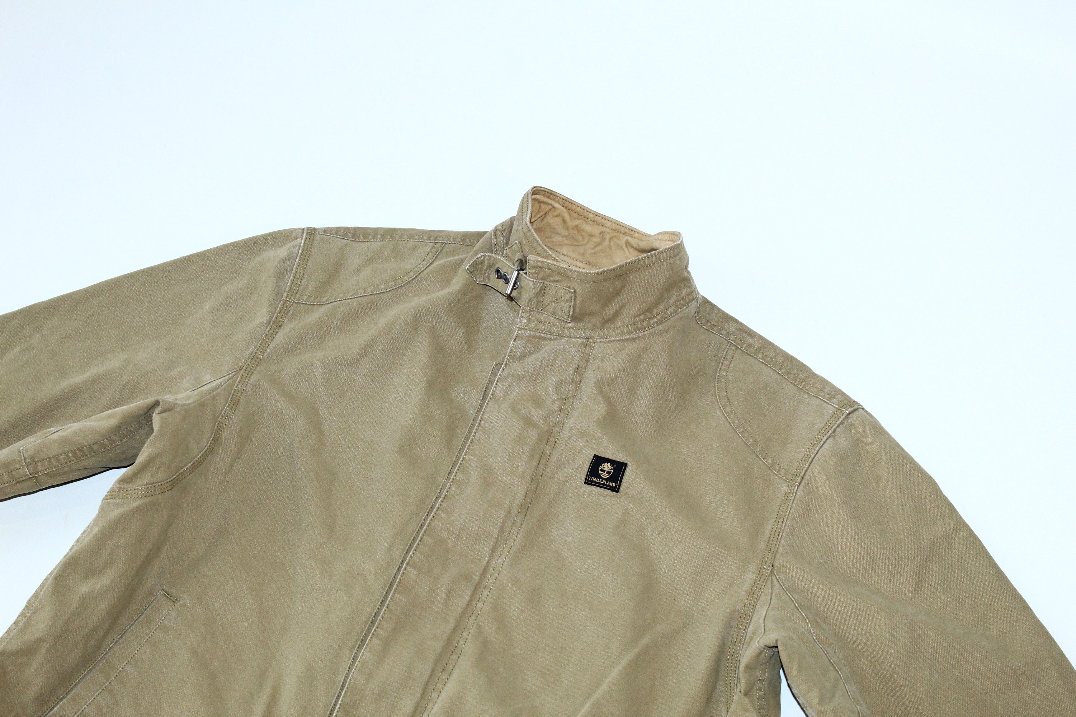 Stussy × Timberland 🔥 VTG 🔥 Timberland Canvas Denim Wool Lined Western Jacket Size US L / EU 52-54 / 3 - 4 Thumbnail