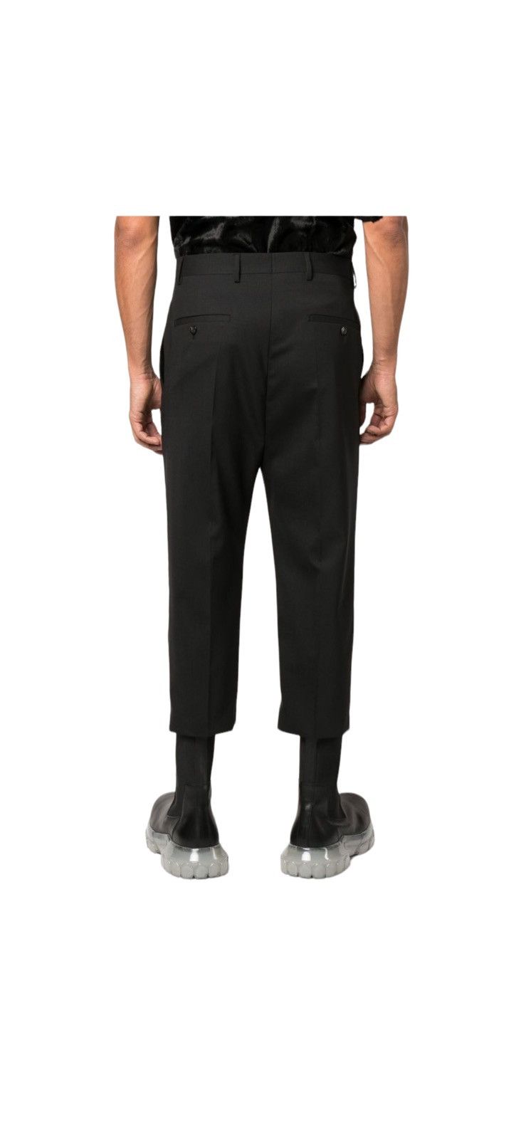 Rick Owens Rick Owens Astaire Wool Cropped Trousers | Grailed