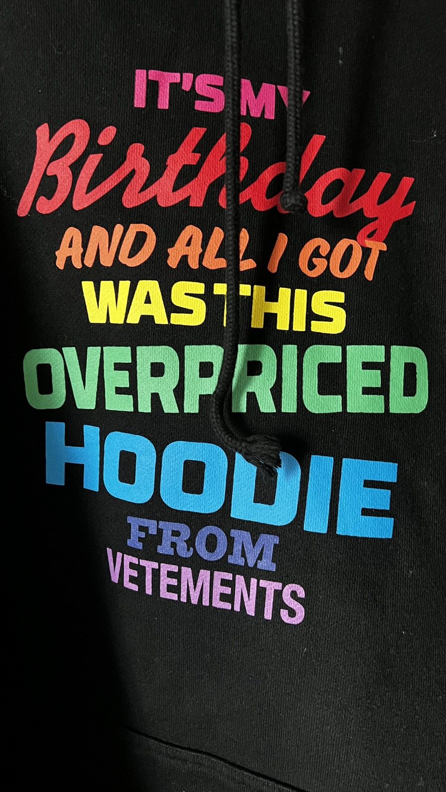 Vetements Vetements Birthday Hoodie Size US L / EU 52-54 / 3 - 8 Thumbnail