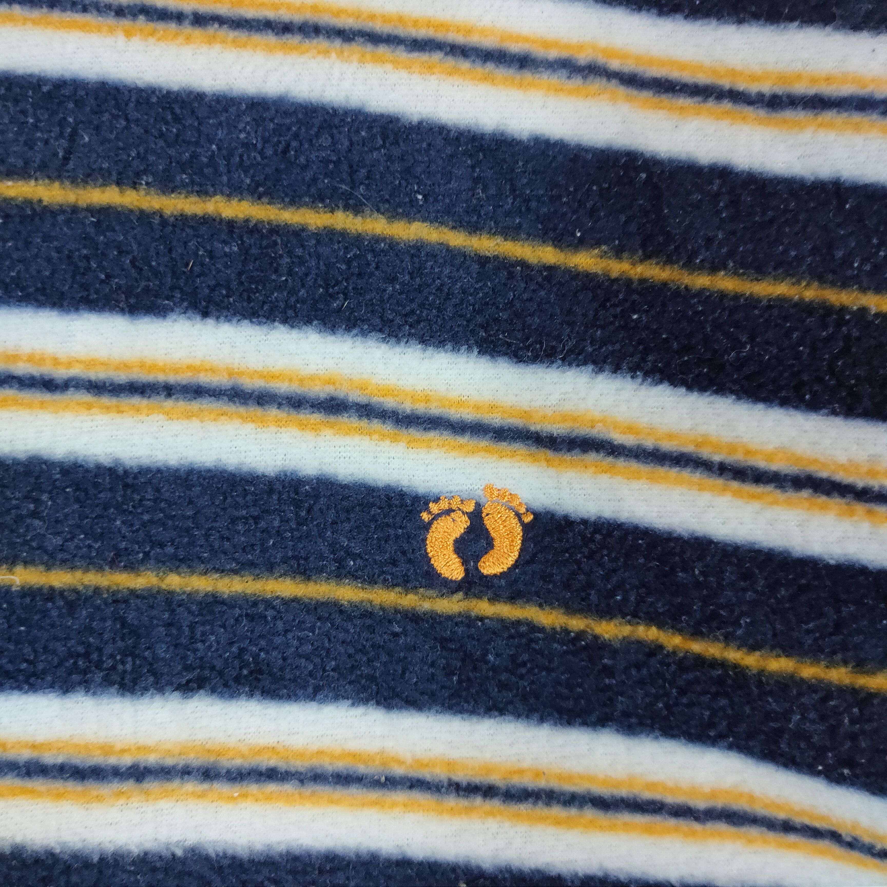 Hang Ten HANG TEN Embroidery Logo Fleece Stripe Sweatshirt Size US L / EU 52-54 / 3 - 2 Thumbnail