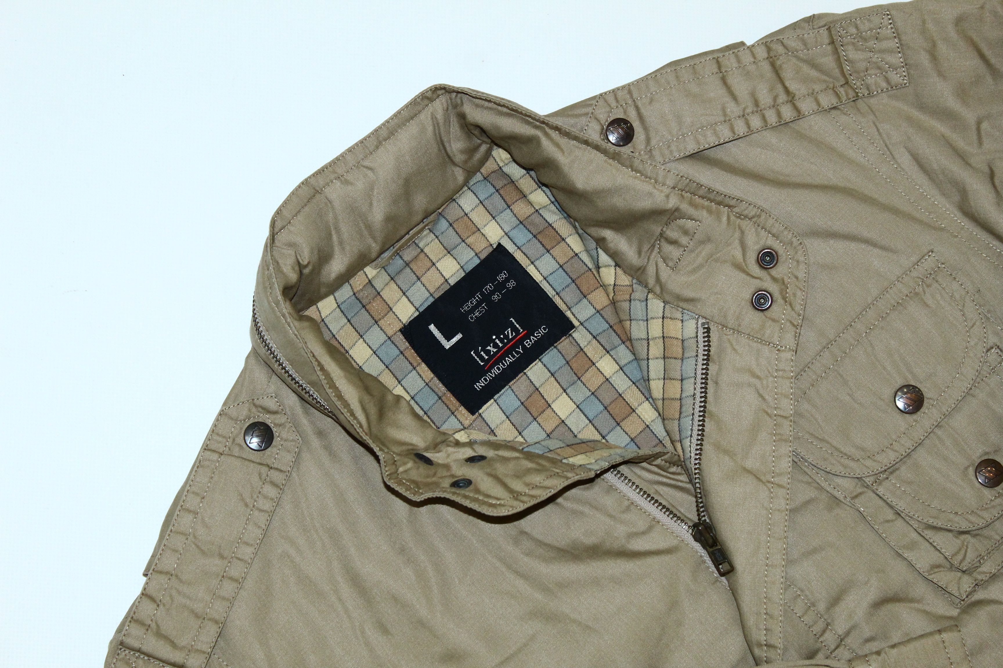 Japanese Brand VTG IX:IZ Multipocket Utility Cargo Tactical Bondage Bomber Size US L / EU 52-54 / 3 - 4 Thumbnail
