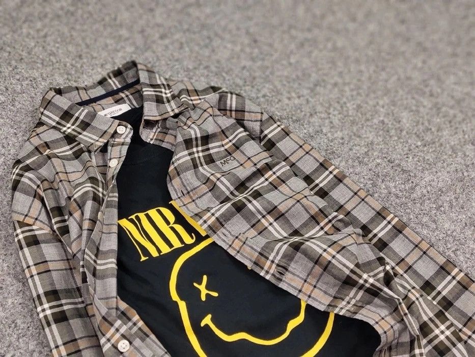 Flannel Vintage Flannel Shirt Travis Scott Style Size US M / EU 48-50 / 2 - 11 Thumbnail
