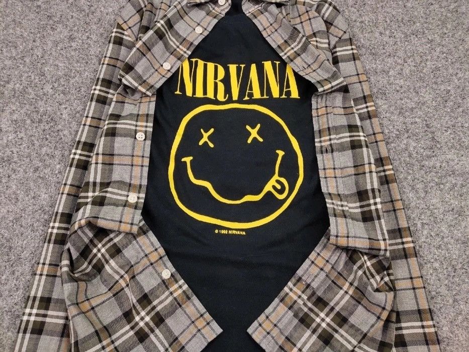 Flannel Vintage Flannel Shirt Travis Scott Style Size US M / EU 48-50 / 2 - 6 Thumbnail