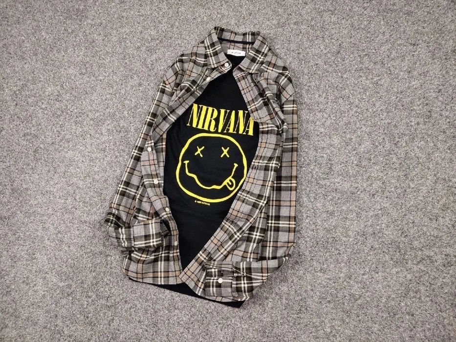 Flannel Vintage Flannel Shirt Travis Scott Style Size US M / EU 48-50 / 2 - 9 Thumbnail