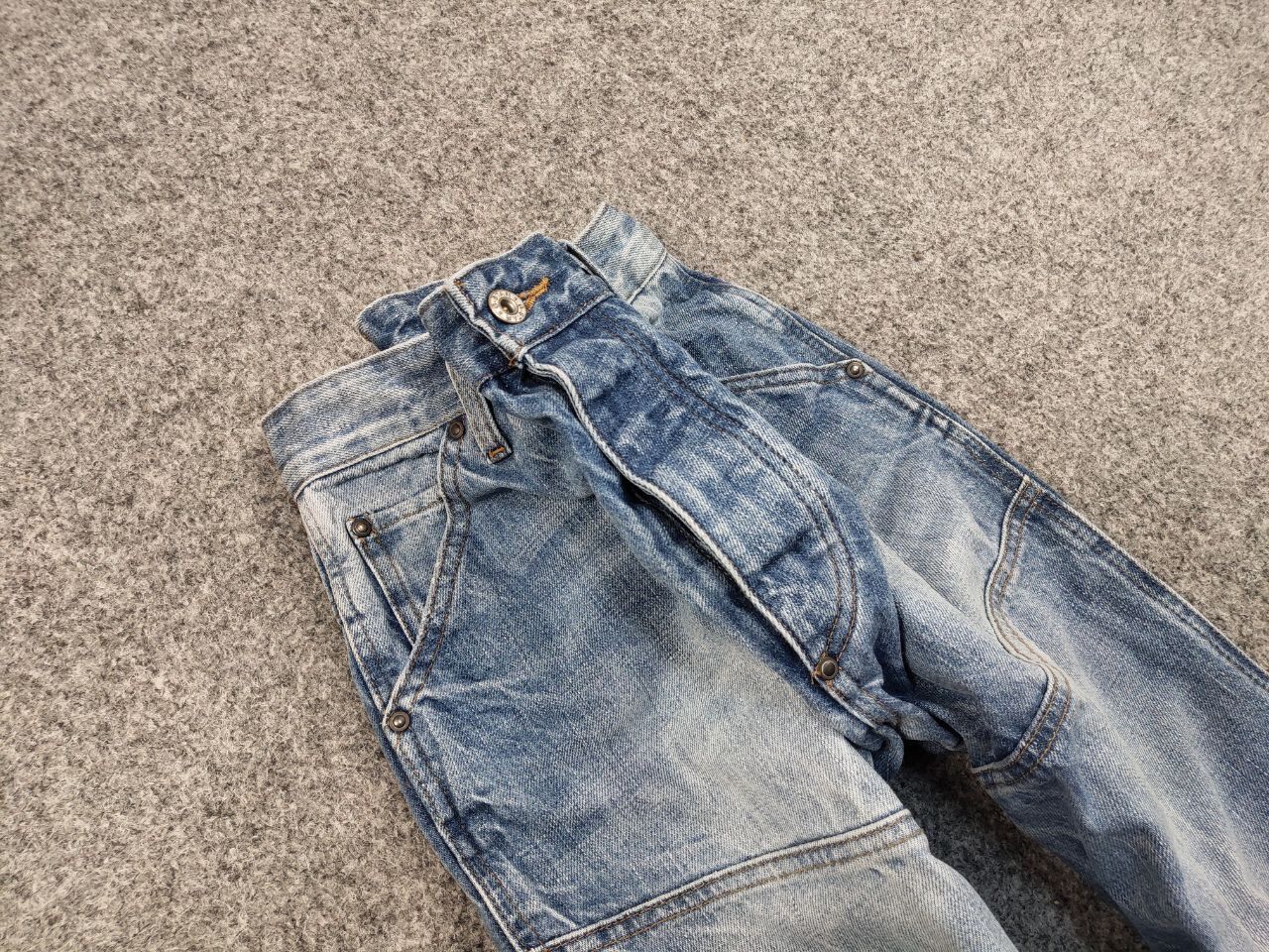 G-Star Vintage G Star Raw 5620 3d Loose Washed Blue Denim Jeans Size US 28 / EU 44 - 11 Thumbnail