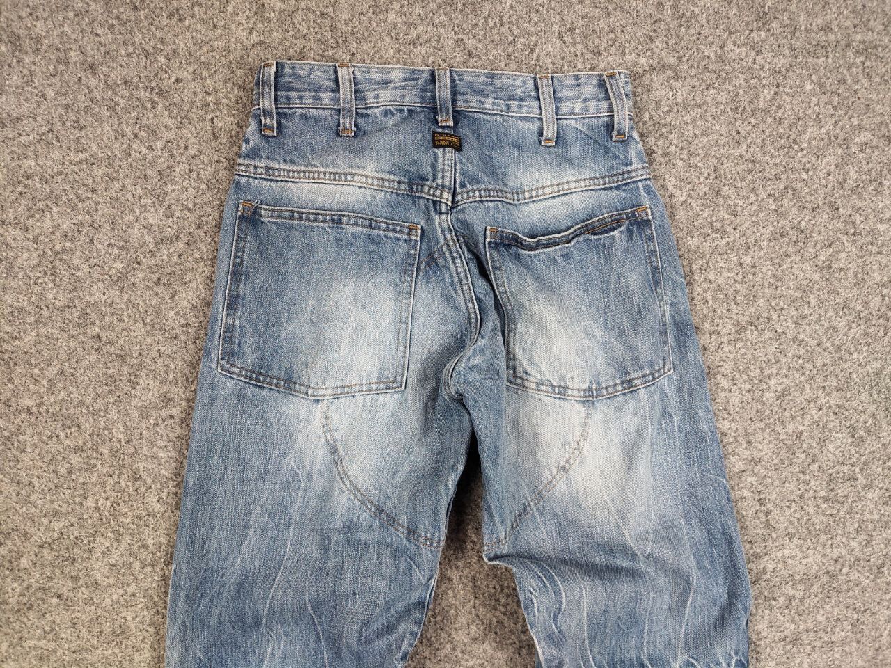 G-Star Vintage G Star Raw 5620 3d Loose Washed Blue Denim Jeans Size US 28 / EU 44 - 15 Thumbnail