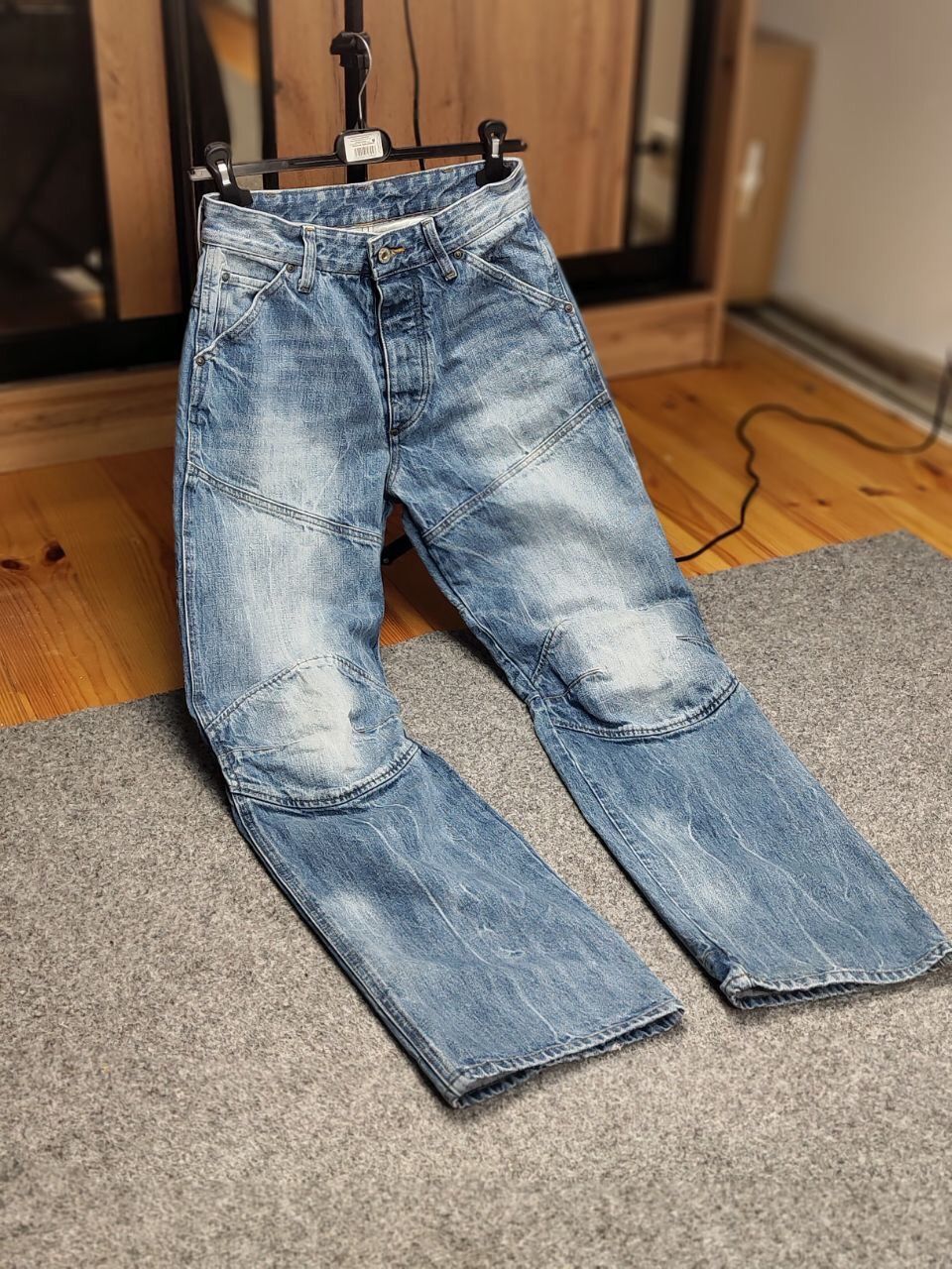 G-Star Vintage G Star Raw 5620 3d Loose Washed Blue Denim Jeans Size US 28 / EU 44 - 21 Thumbnail