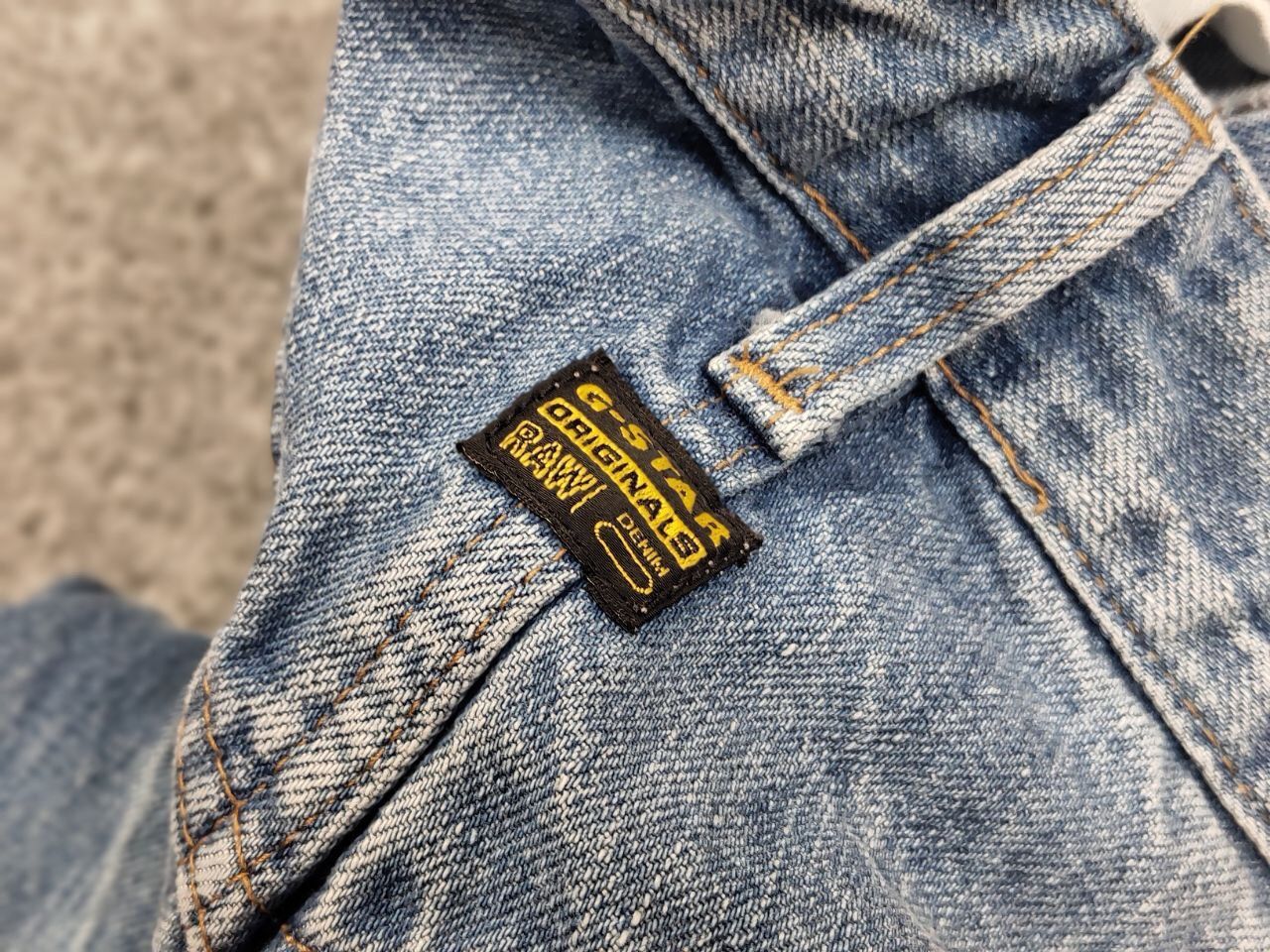 G-Star Vintage G Star Raw 5620 3d Loose Washed Blue Denim Jeans Size US 28 / EU 44 - 20 Thumbnail
