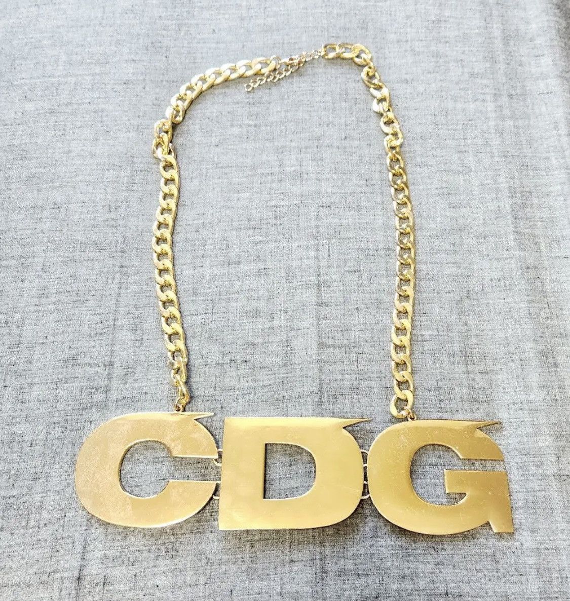CDG by Comme des Garcons CDG necklace gold Limited Size ONE SIZE - 1 Thumbnail