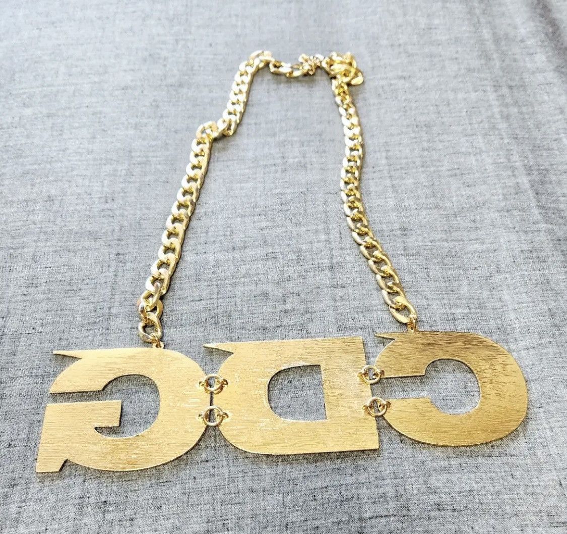 CDG by Comme des Garcons CDG necklace gold Limited Size ONE SIZE - 2 Thumbnail