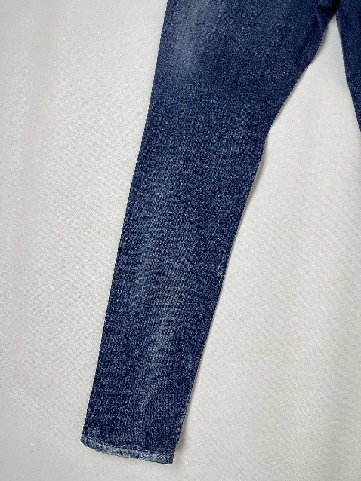 Dsquared2 Dsquared vintage blue faded distressed denim jeans Italy Size US 30 / EU 46 - 18 Thumbnail