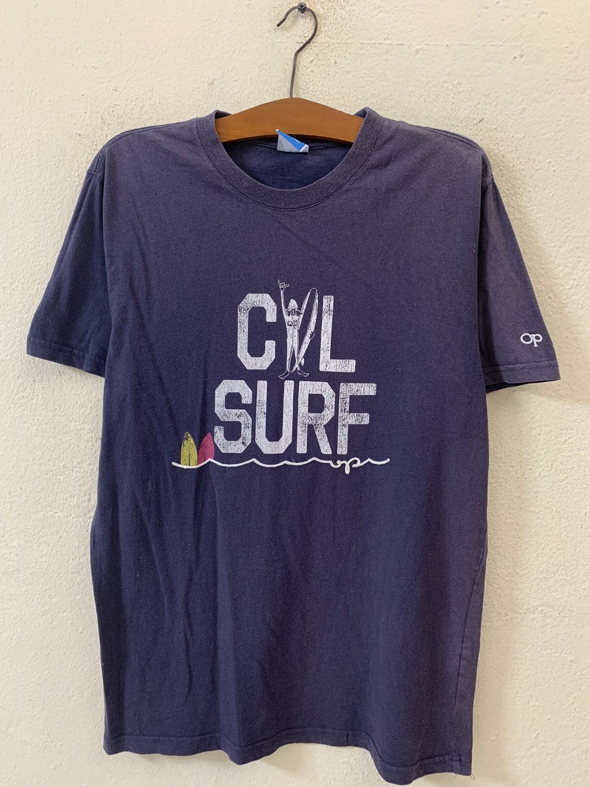 Ocean Pacific Vintage Ocean Pacific Cal Surf Tshirt Size US M / EU 48-50 / 2 - 1 Thumbnail