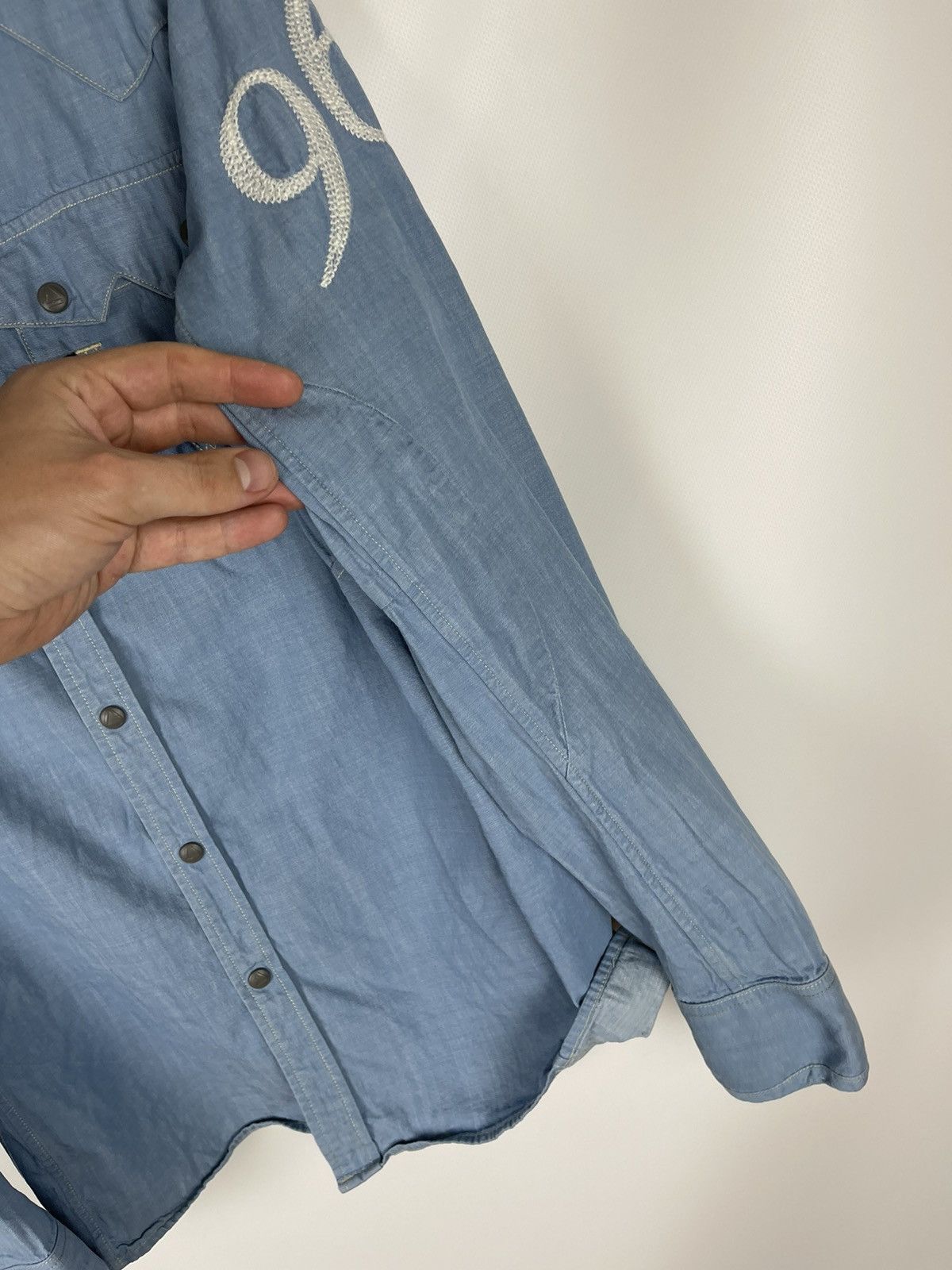 G-Star G-Star Raw Motor 5620 Blaze shirt long sleeve denim Size US M / EU 48-50 / 2 - 18 Thumbnail