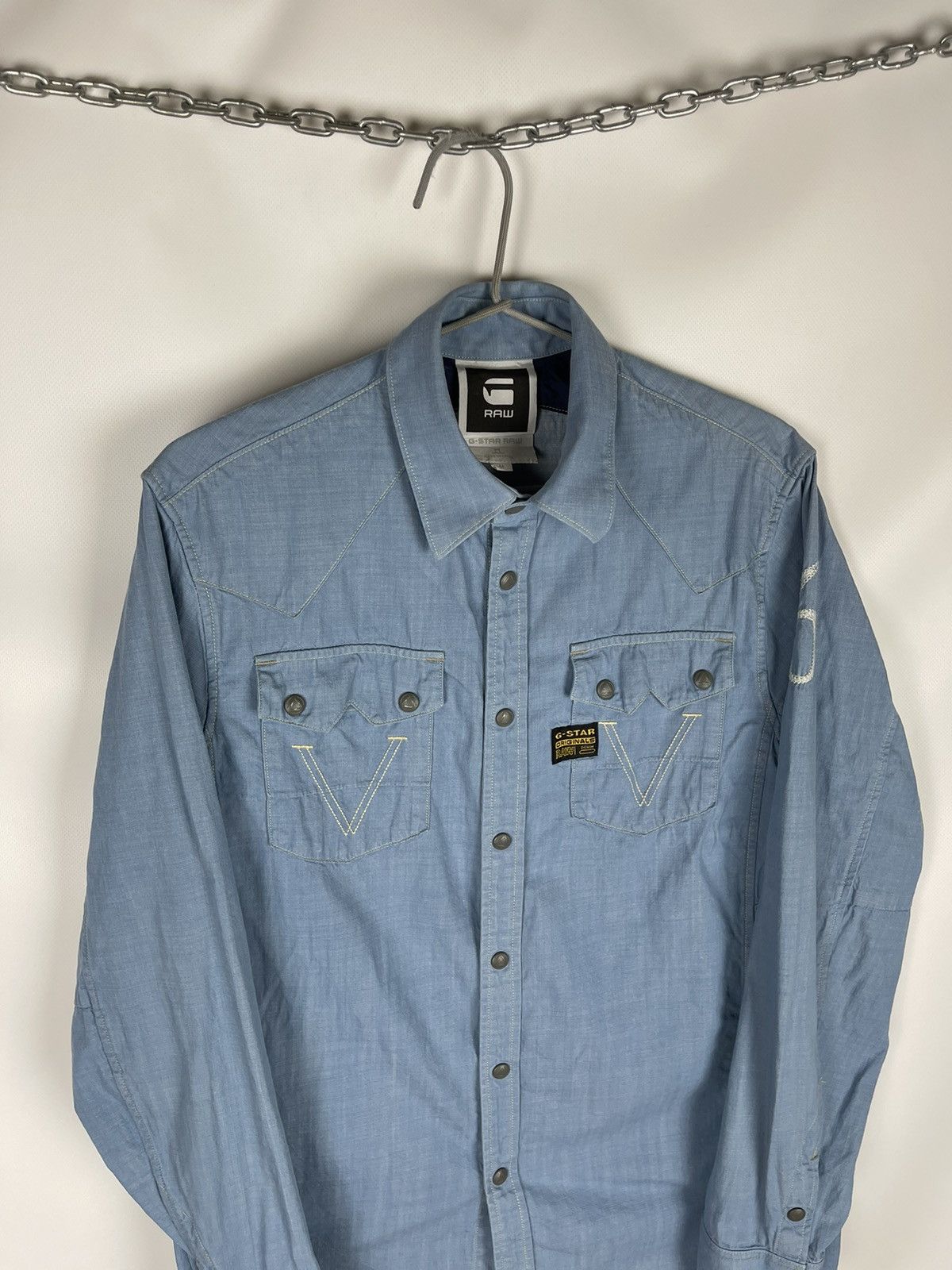G-Star G-Star Raw Motor 5620 Blaze shirt long sleeve denim Size US M / EU 48-50 / 2 - 15 Thumbnail
