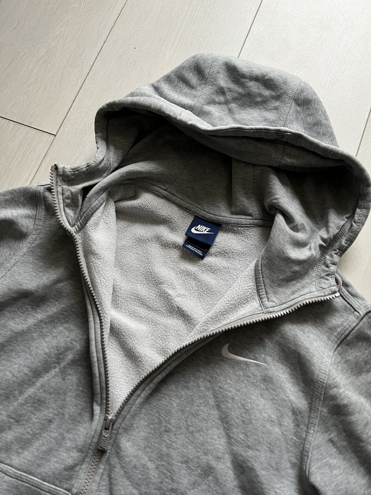 Nike Cintage Nike Faded mini swiosh zip hoodie y2k Size US M / EU 48-50 / 2 - 4 Preview