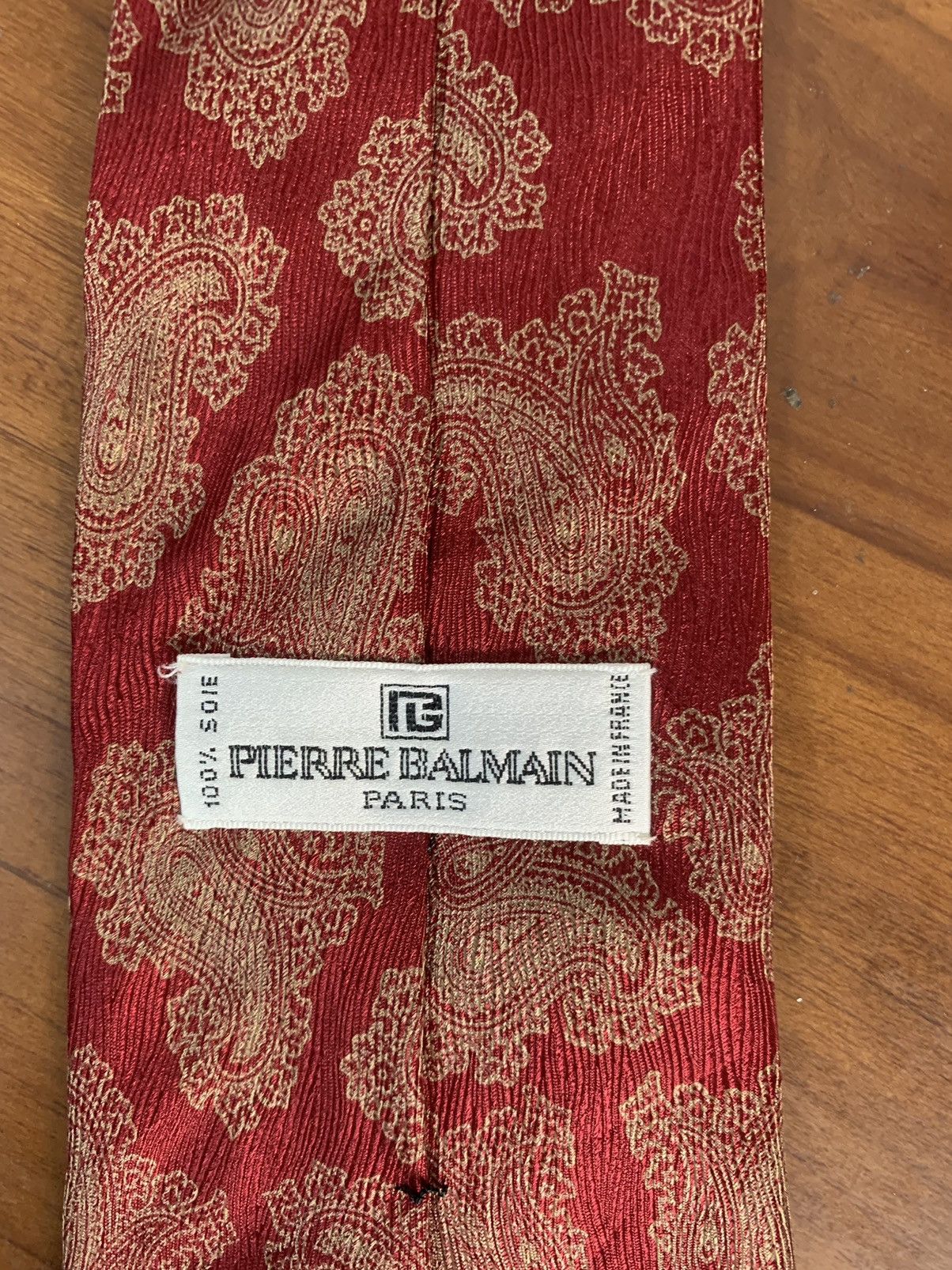 Pierre Balmain Pierre Balmain Silk Necktie Size ONE SIZE - 3 Thumbnail
