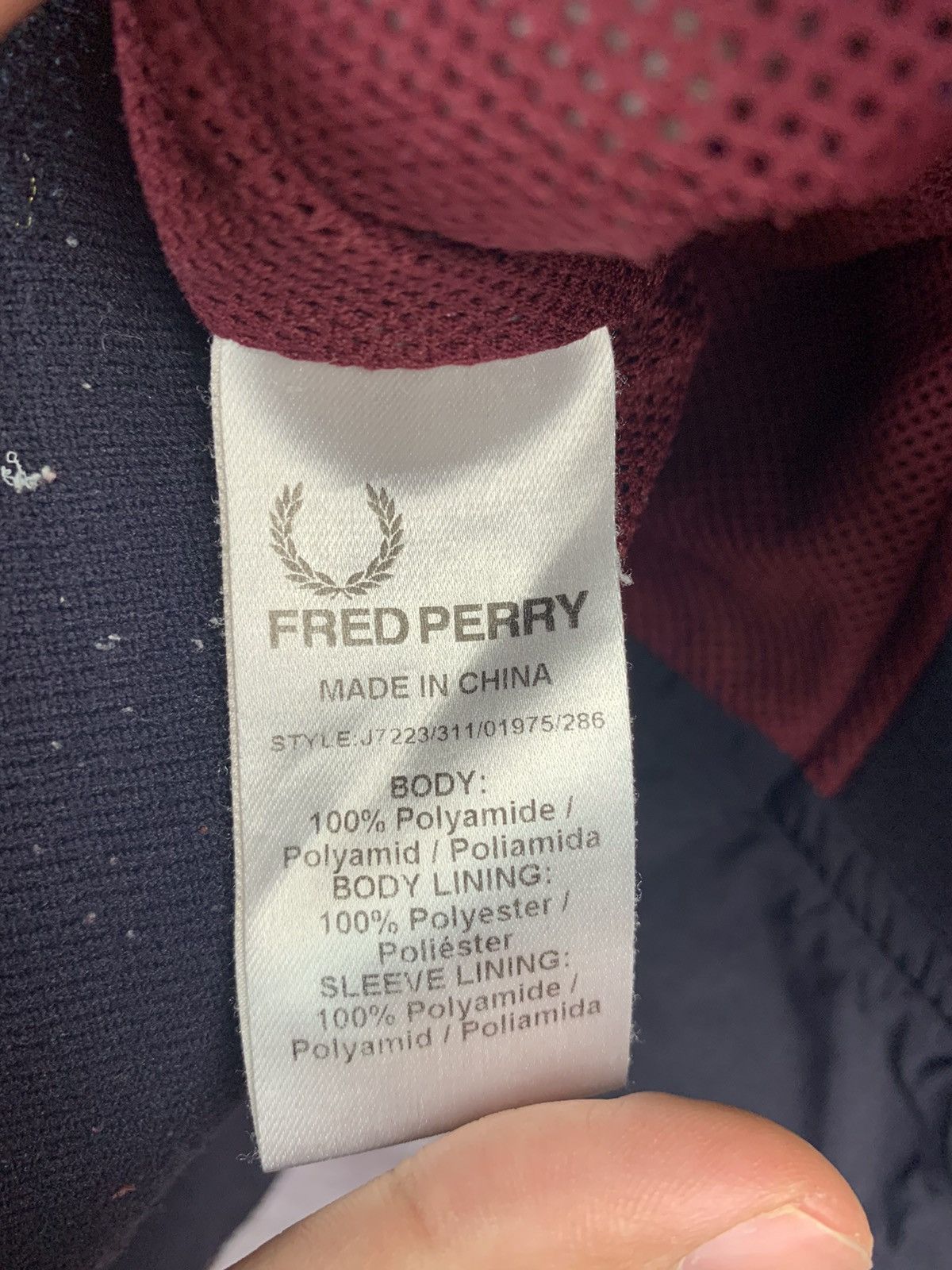 Fred Perry Fred Perry Vintage Mens Light Jacket Size US XXL / EU 58 / 5 - 7 Thumbnail