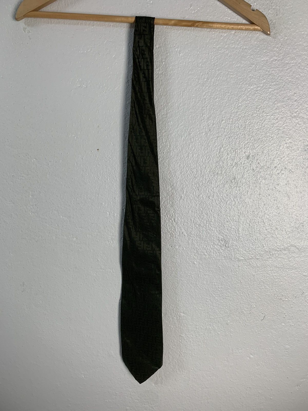 Fendi Fendi Monogram Necktie Size ONE SIZE - 2 Thumbnail