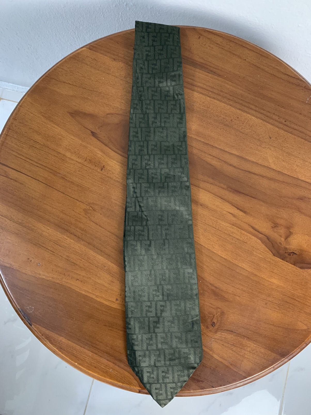 Fendi Fendi Monogram Necktie Size ONE SIZE - 5 Thumbnail