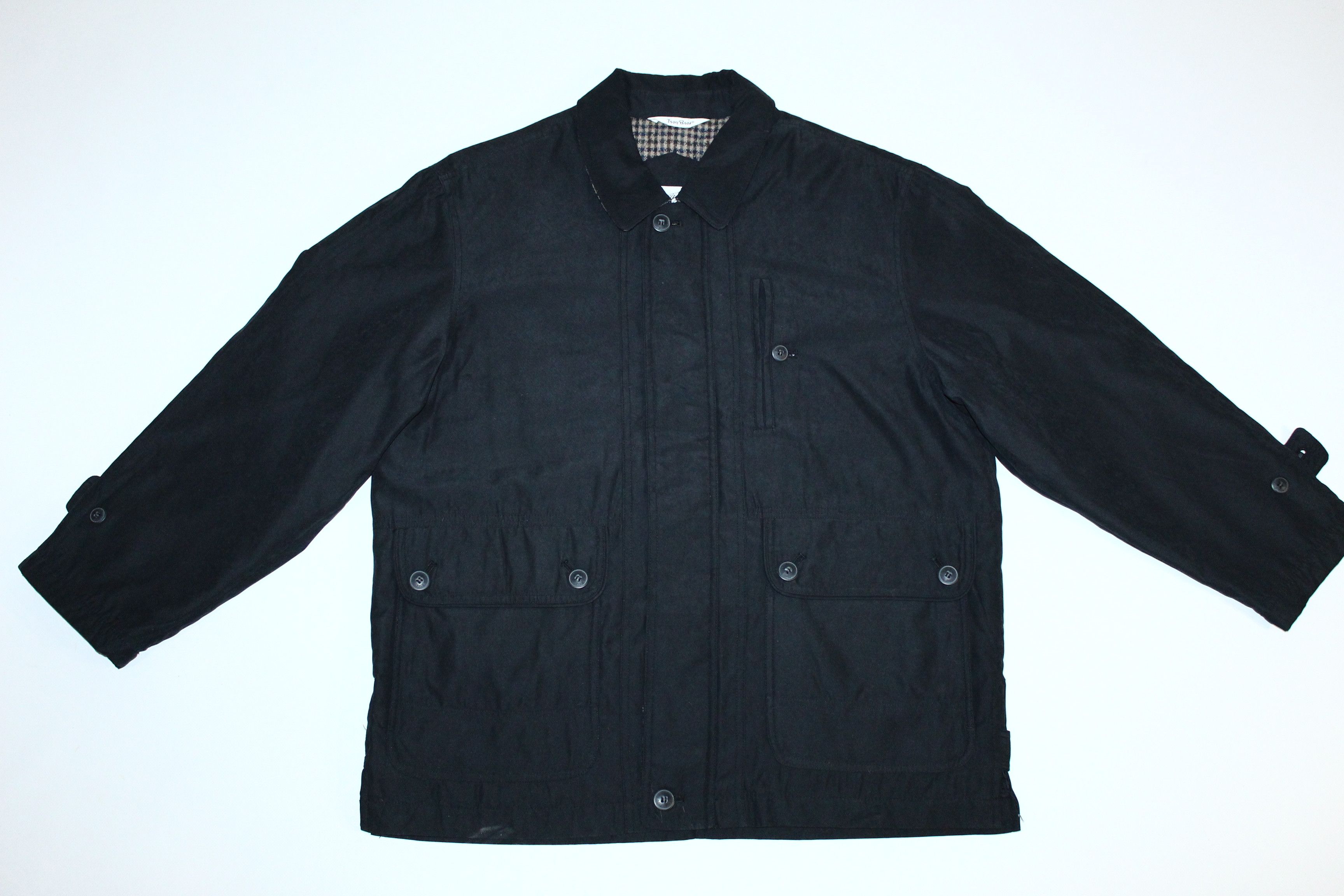 Japanese Brand VTG🔥Troy Bros. California USA Microfiber Casual Jacket Size US L / EU 52-54 / 3 - 2 Thumbnail