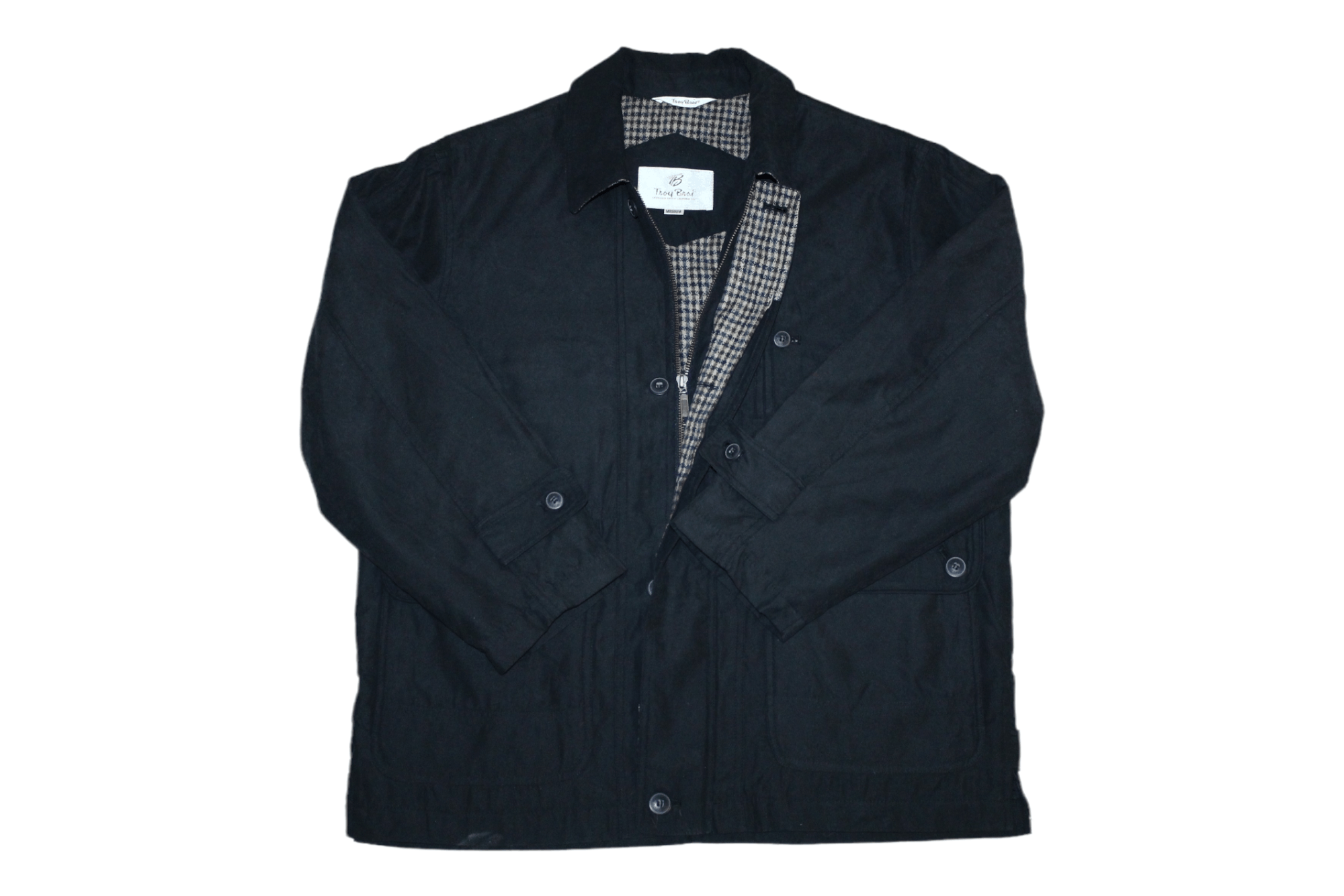 Japanese Brand VTG🔥Troy Bros. California USA Microfiber Casual Jacket Size US L / EU 52-54 / 3 - 1 Thumbnail