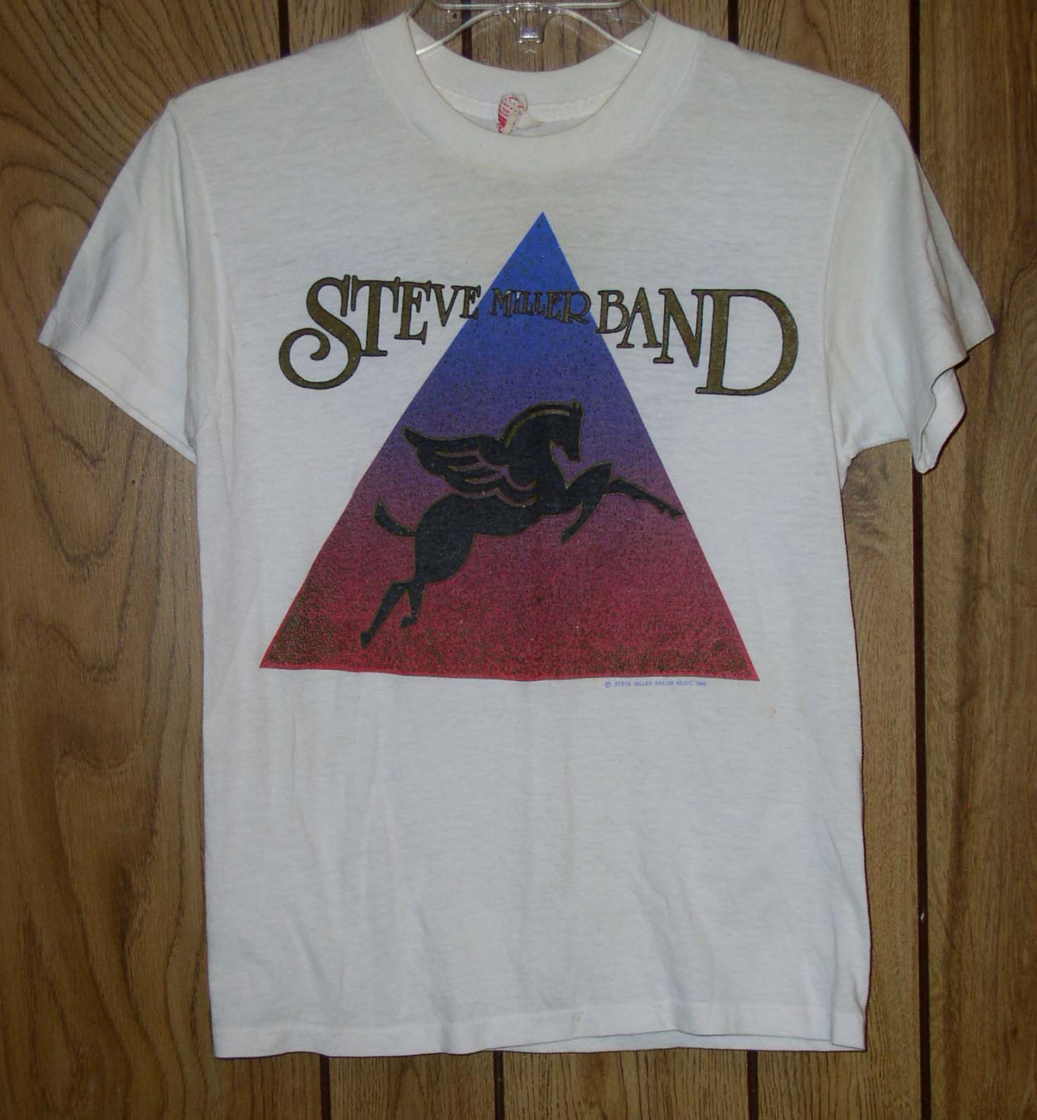 Steve Miller Band Concert Shirt 1988 Born 2 B Blue Royal Tag