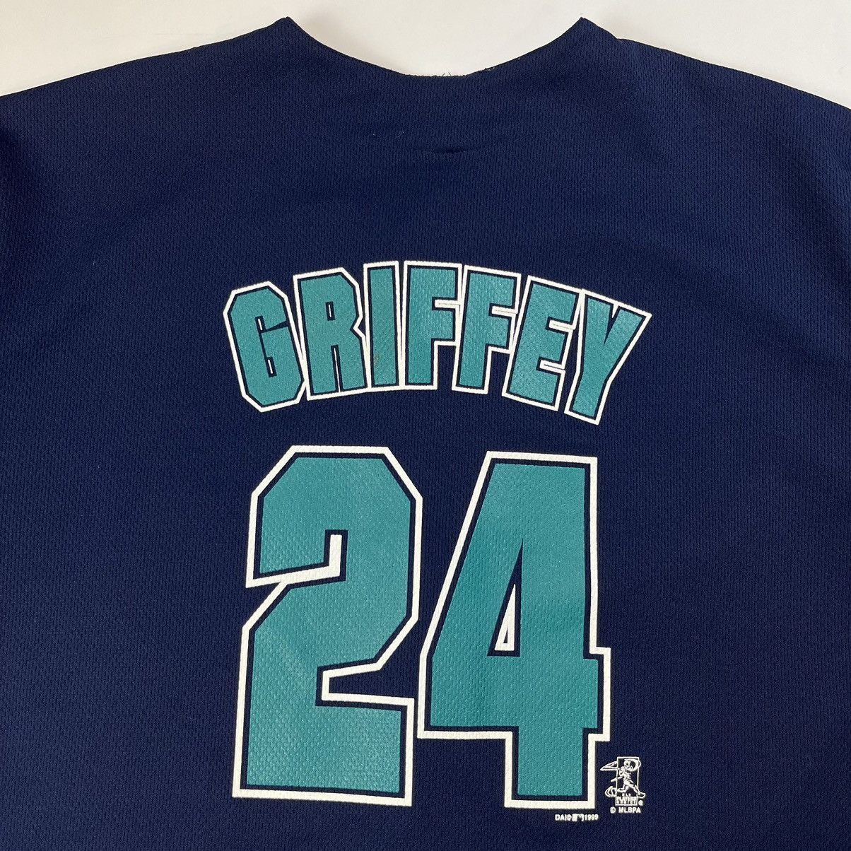 MLB Vintage 1999 Ken Griffey Seattle Mariners Jersey Size XL Size US XL / EU 56 / 4 - 4 Thumbnail