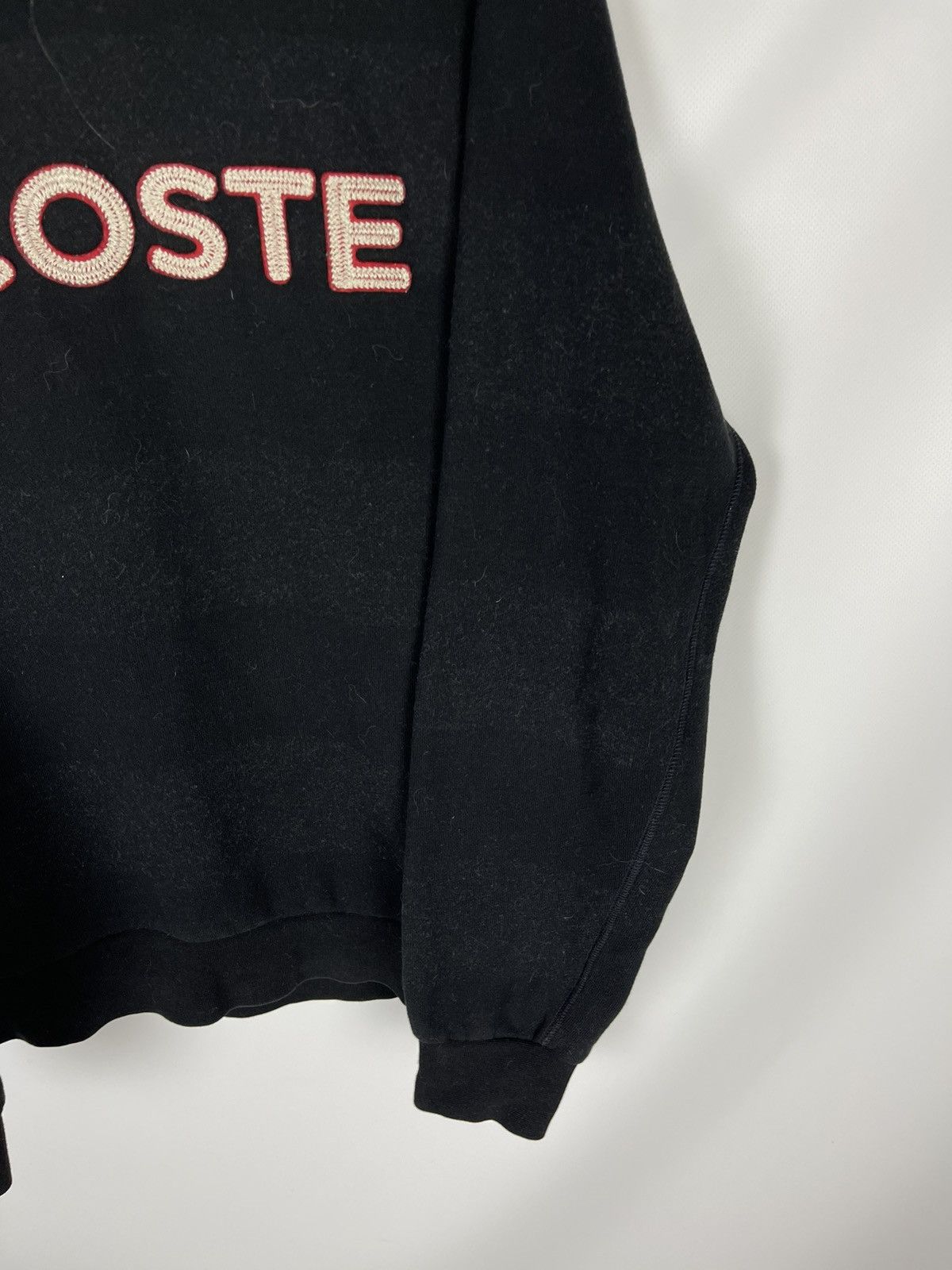 Lacoste Lacoste vintage big logo striped hoodie jacket Size US M / EU 48-50 / 2 - 9 Thumbnail