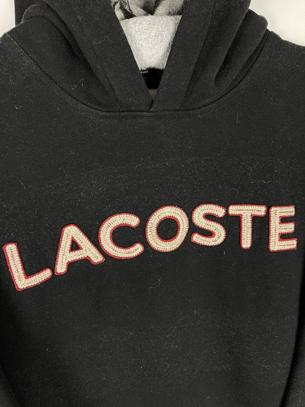 Lacoste Lacoste vintage big logo striped hoodie jacket Size US M / EU 48-50 / 2 - 7 Thumbnail