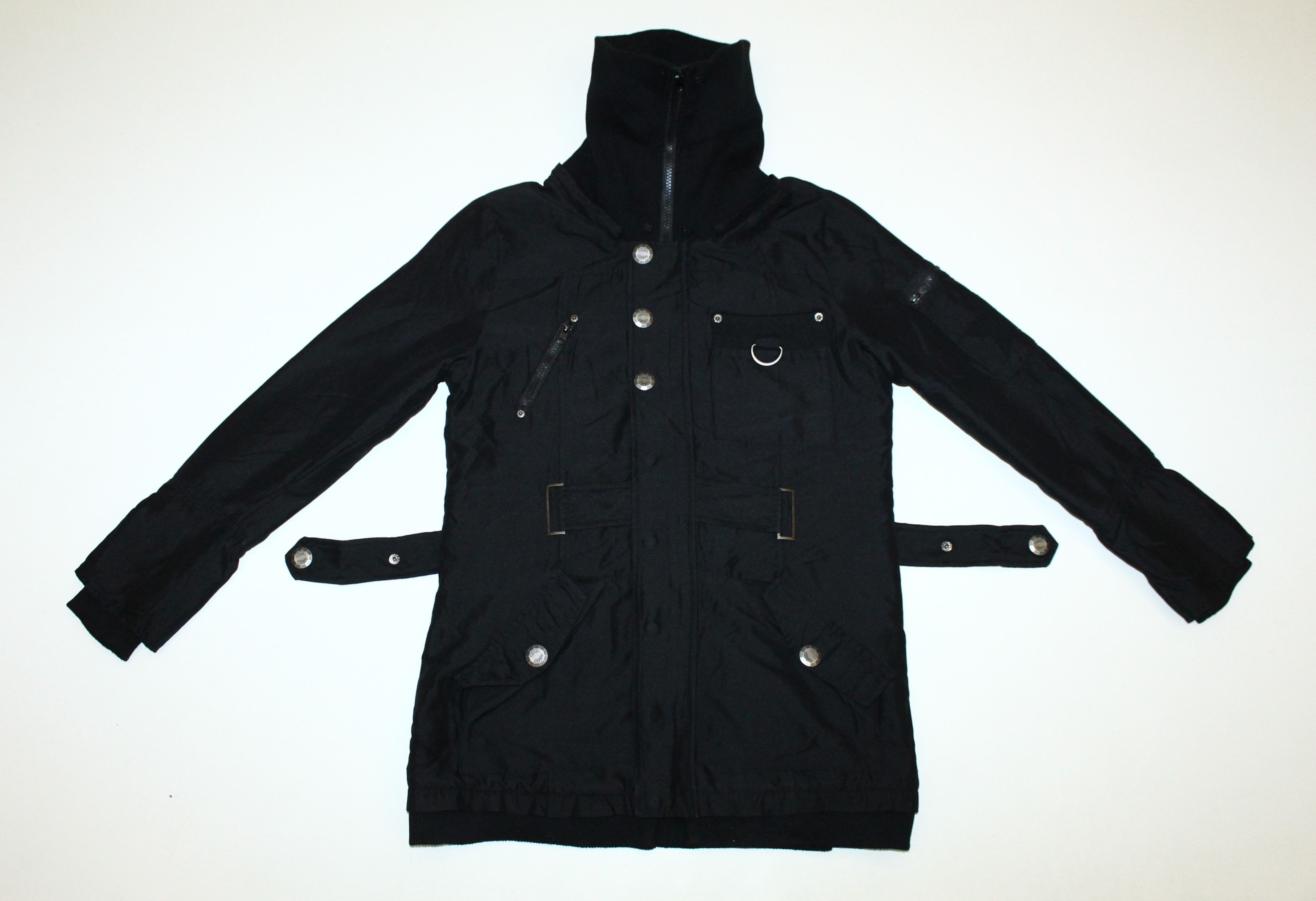 KMRii Y2K💥 Durer Fleece Lined Bondage Utility Jacket Size US M / EU 48-50 / 2 - 2 Thumbnail